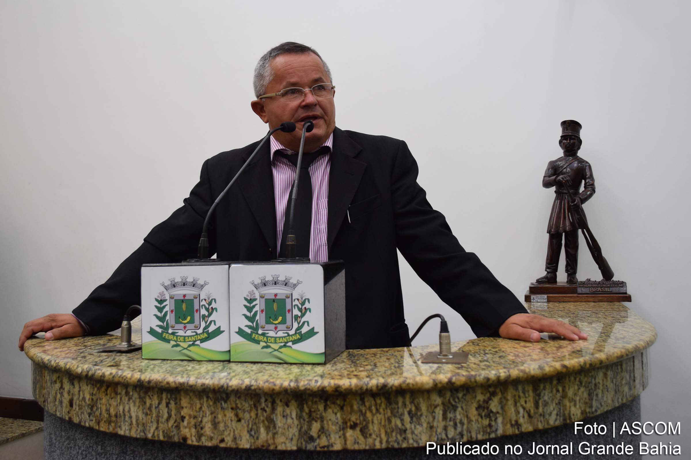 Vereador promete estar do lado dos servidores públicos de Feira de Santana em votação de projeto de Lei que altera regime da Previdência