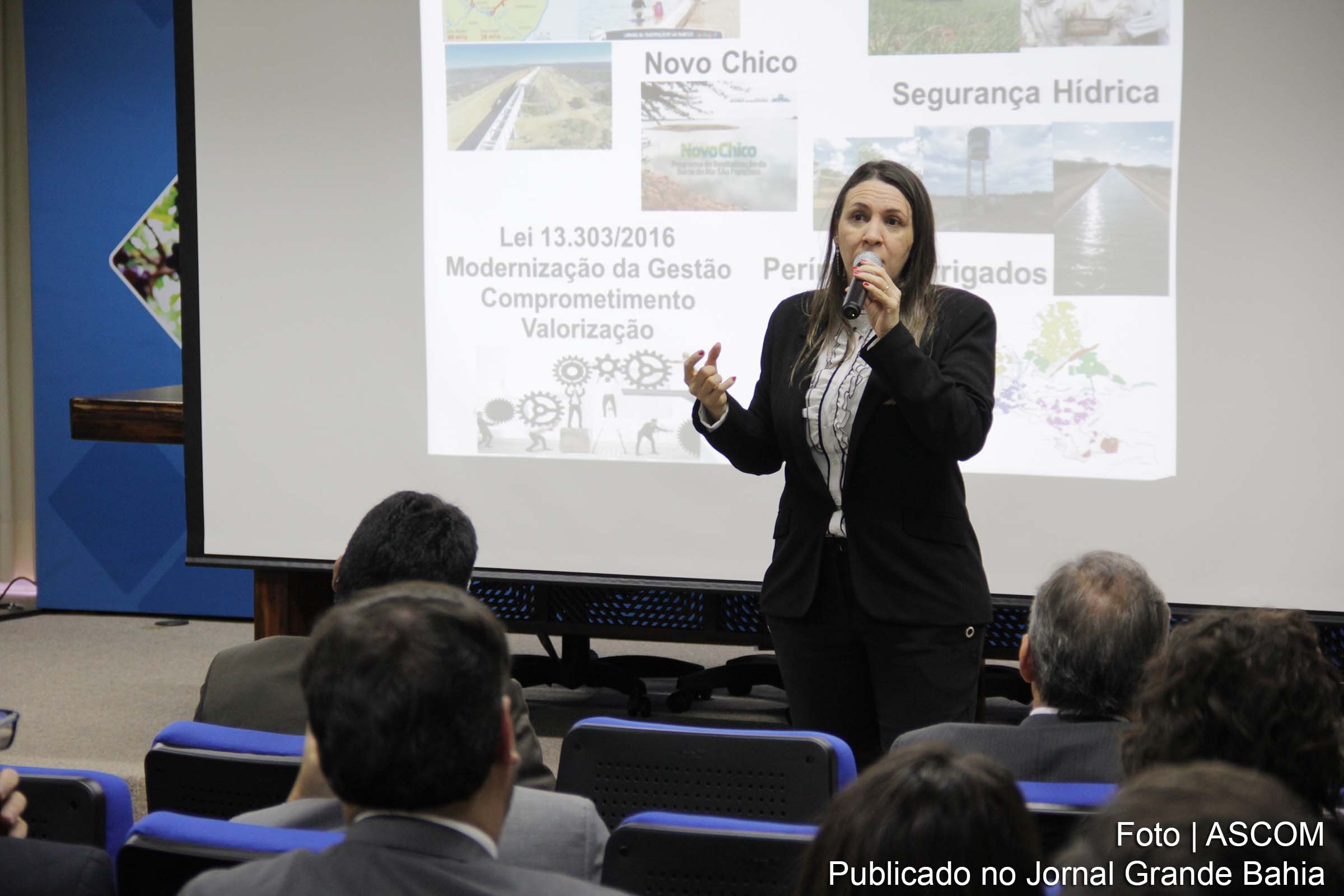 Kênia Régia Anasenko Marcelino, presidente da CODEVASF.