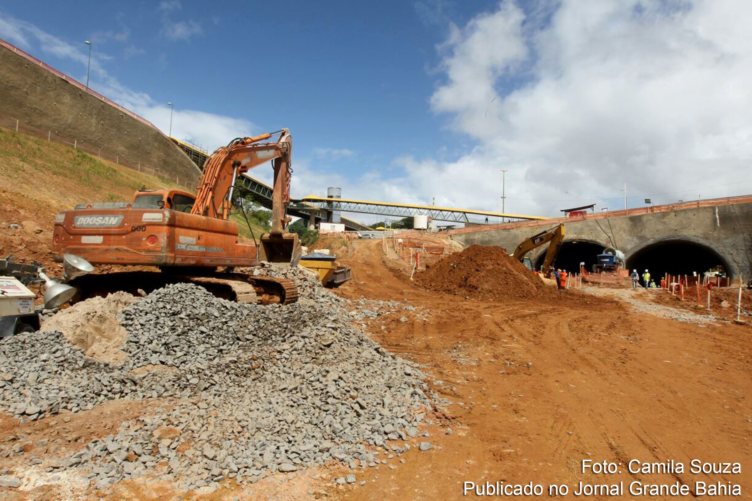 Governador Rui Costa dá início a visita técnica às obras da Linha 2 do metrô