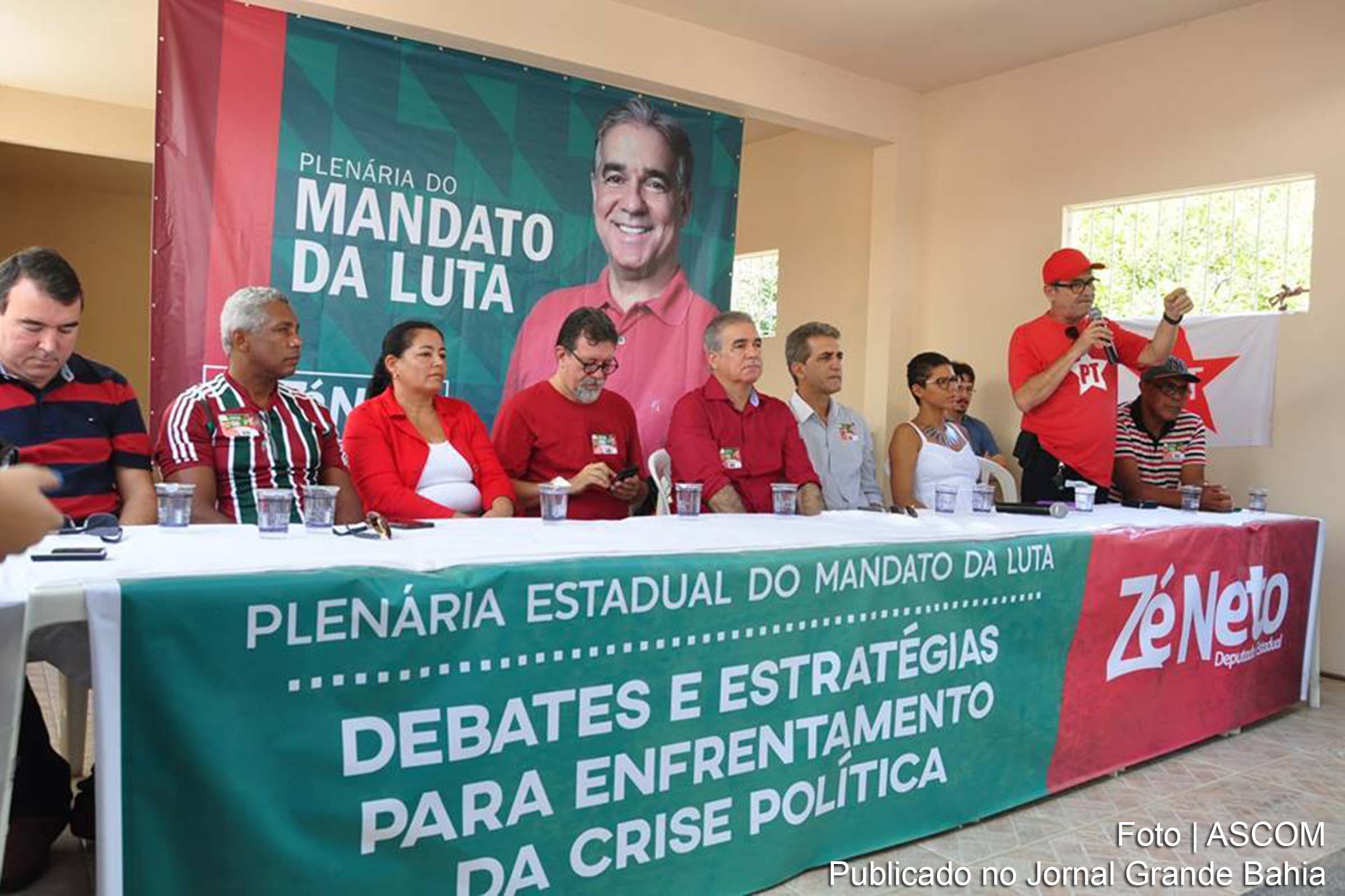 Plenária estadual promovida pelo deputado estadual José Cerqueira Neto (Zé Neto) reuniu lideranças do PT.