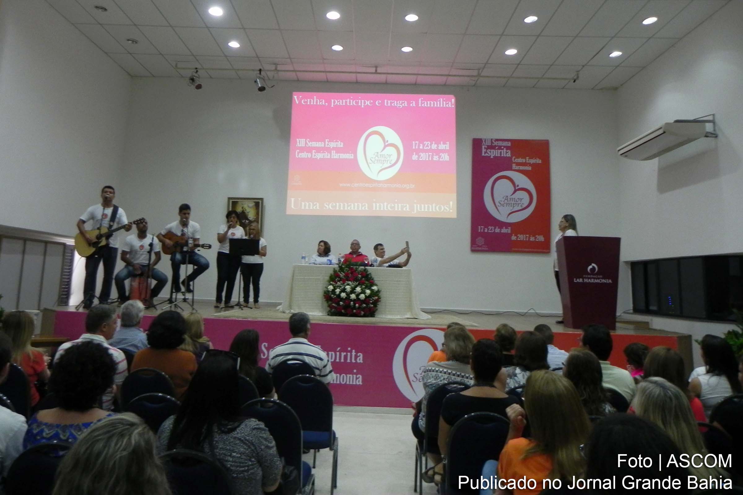 Centro Espírita Harmonia promove 13ª Semana Espírita.