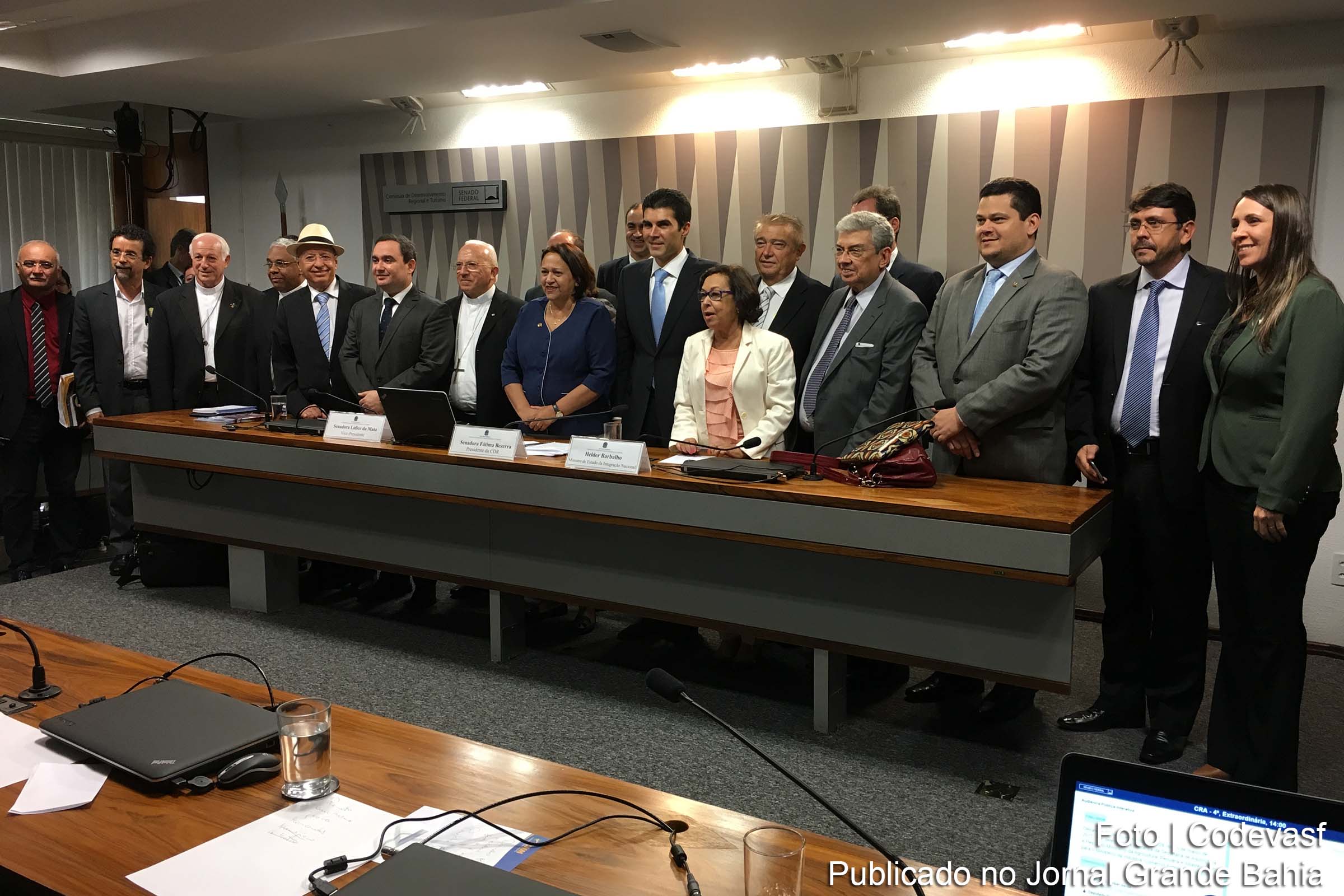 Codevasf participa de debate na Comissão de Desenvolvimento Regional e Turismo (CDR) do Senado.