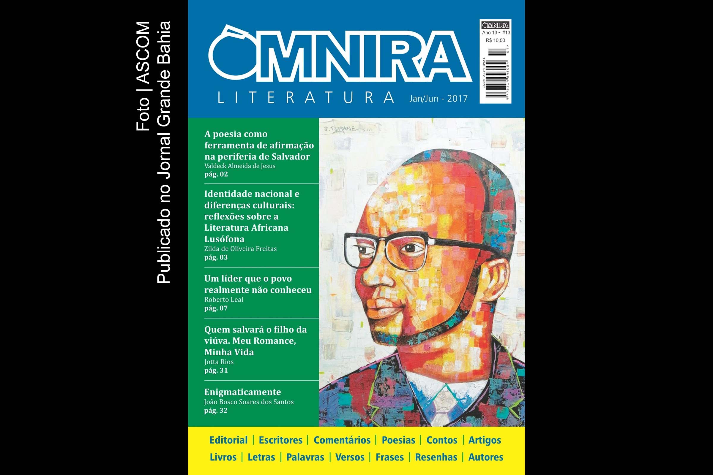 Edição número 13 da Revista de Literatura ÒMNIRA.