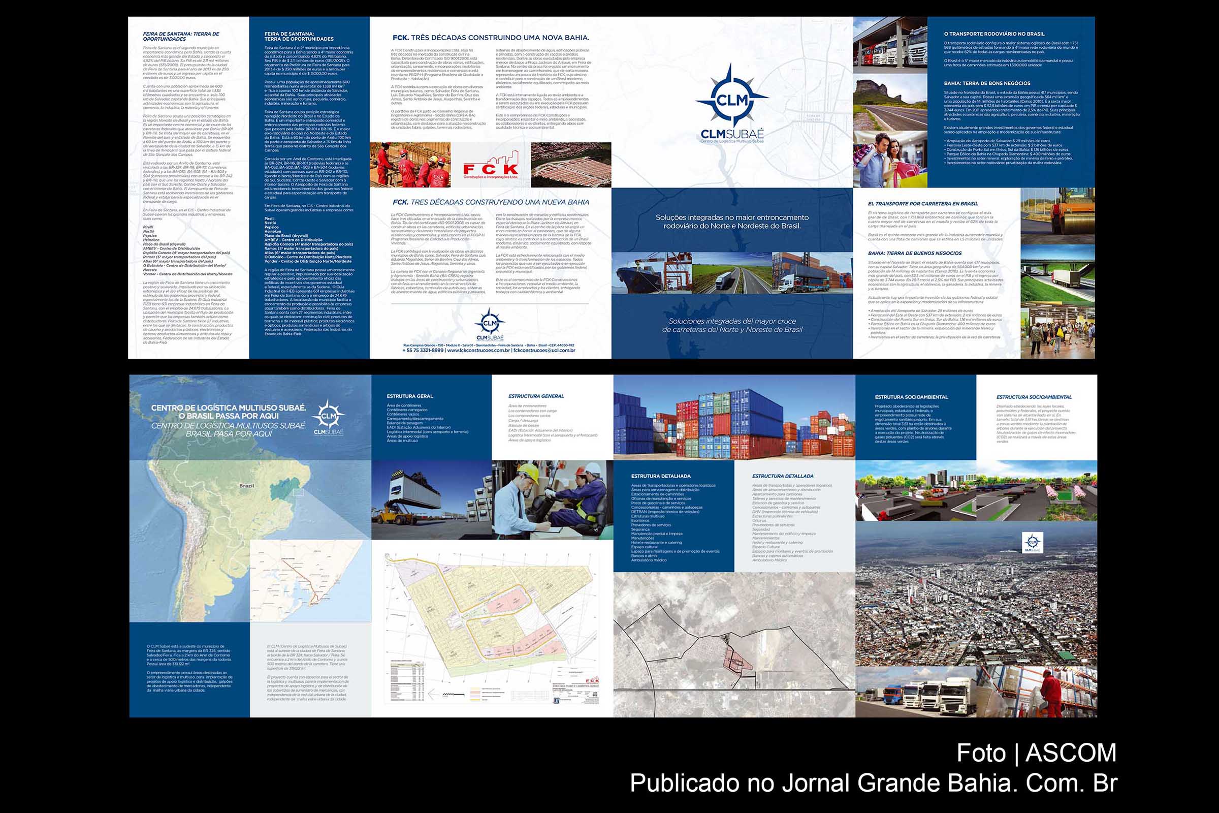 Centro de Logística e Multiuso Subaé tem localização privilegiada e foi projetado por uma das mais destacadas construtoras da Bahia, a FCK Construções e Incorporações.