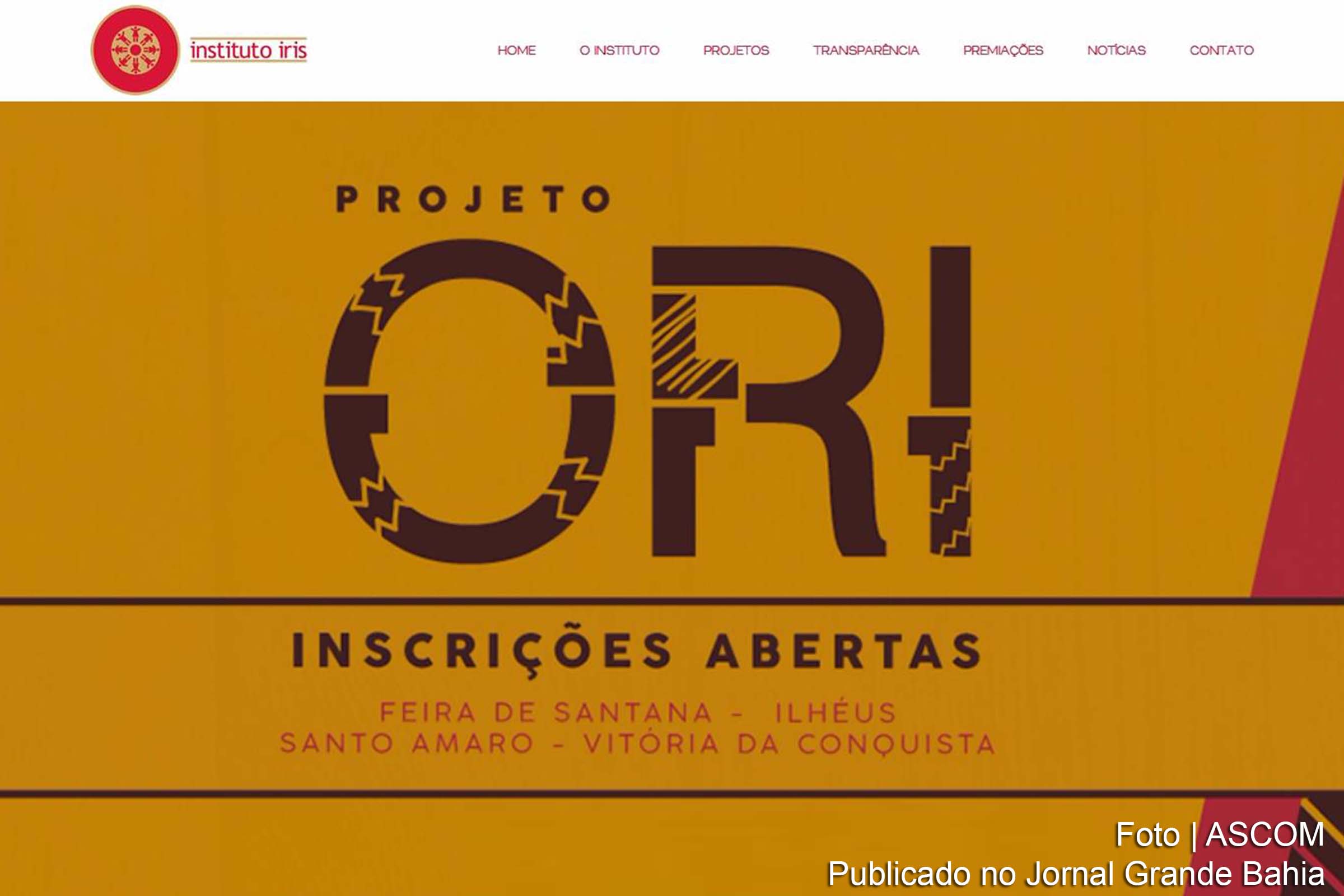 Projeto Ori objetiva formar jovens afrodescendentes em empreendedorismo cultural e cidadania.