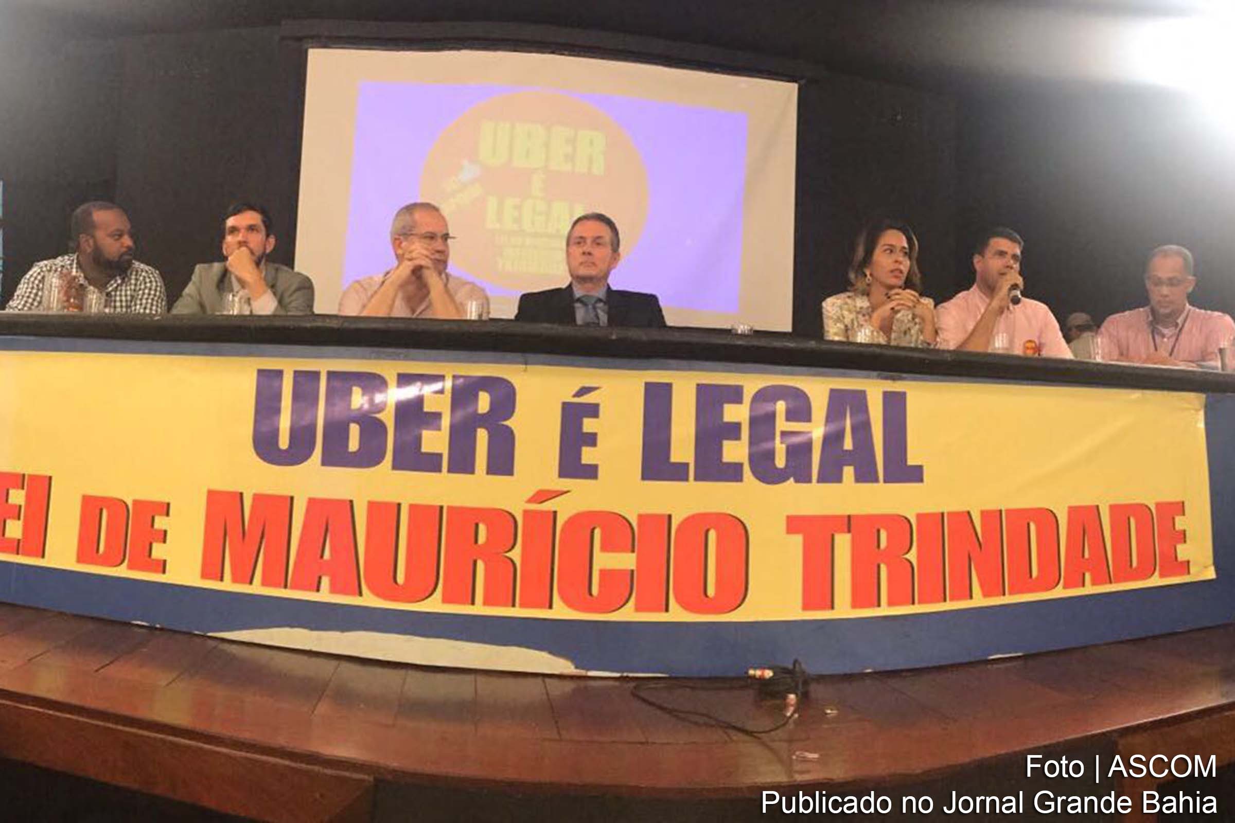 Deputado Maurício Trindade defende legalidade do aplicativo UBER.