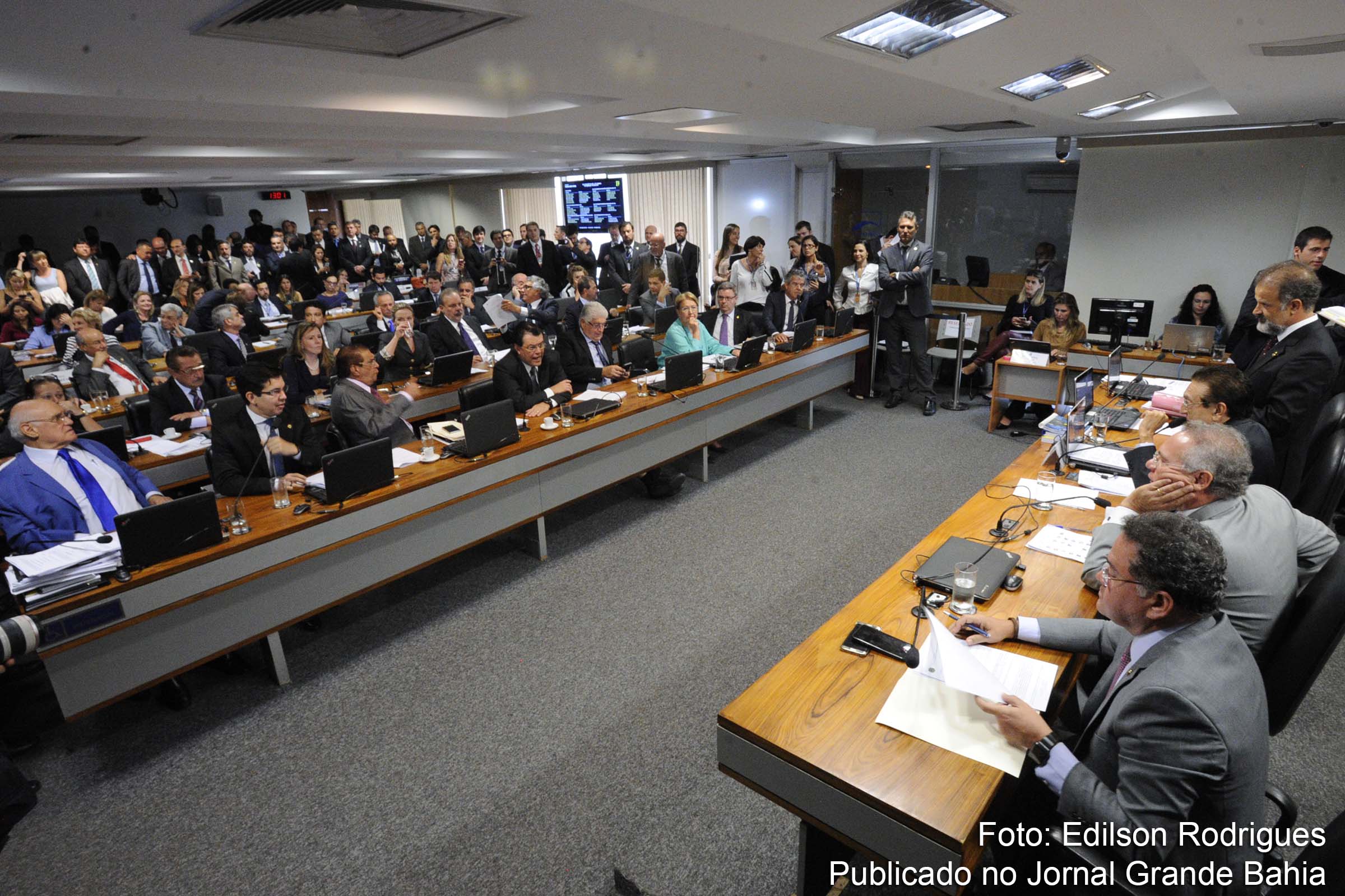 Reunião da Comissão de Constituição, Justiça e Cidadania do Senado definiu projeto de abuso de autoridade.