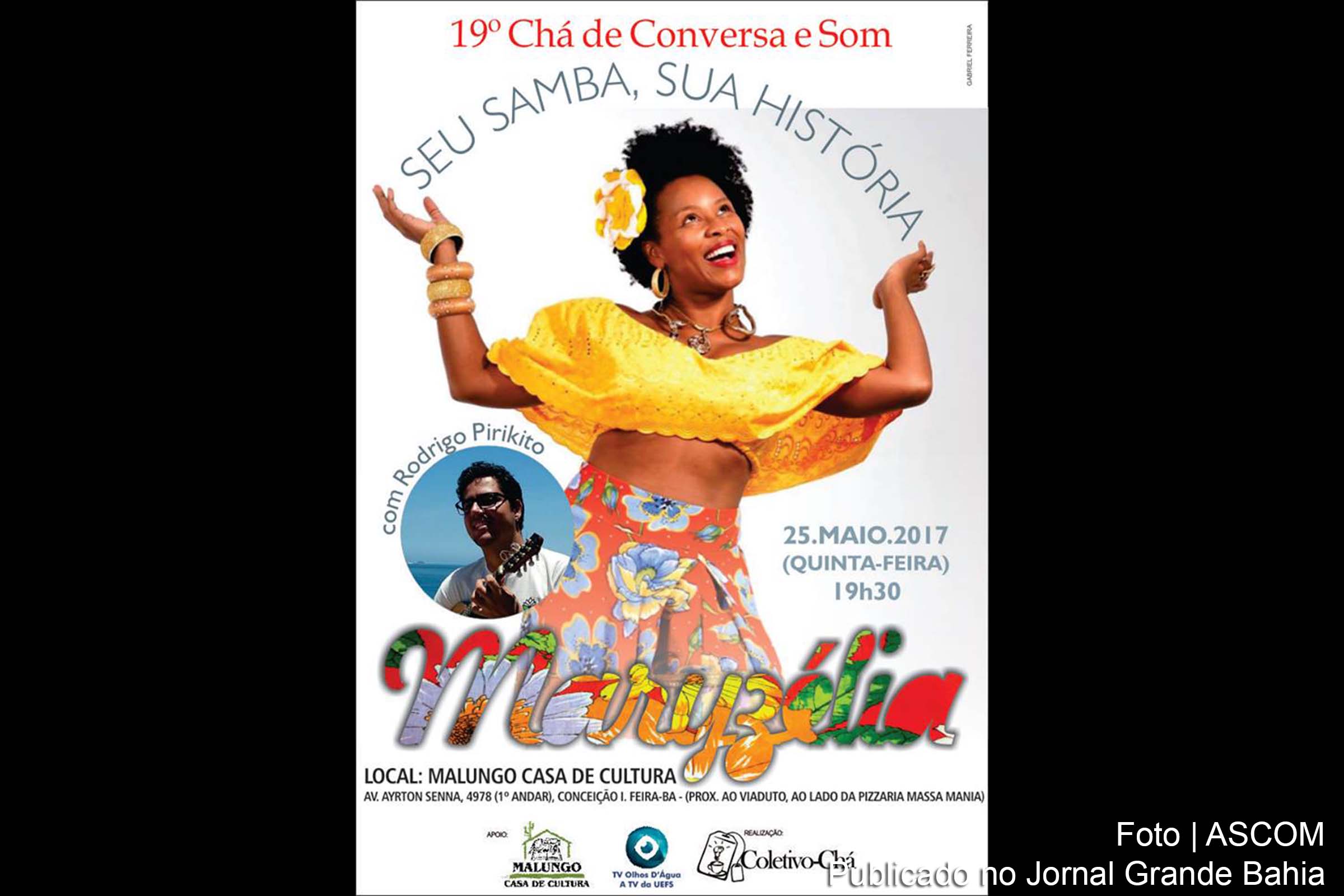 Cantora Maryzélia participa da 19ª edição do projeto 'Chá de Conversa e Som'.