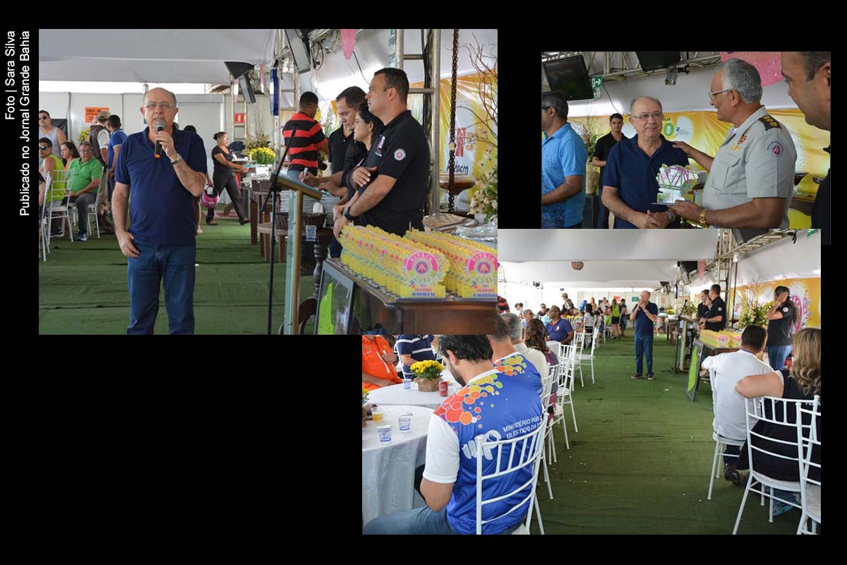 Durante almoço, José Ronaldo destacou os trabalhos da PM e do Ministério Público na Micareta.