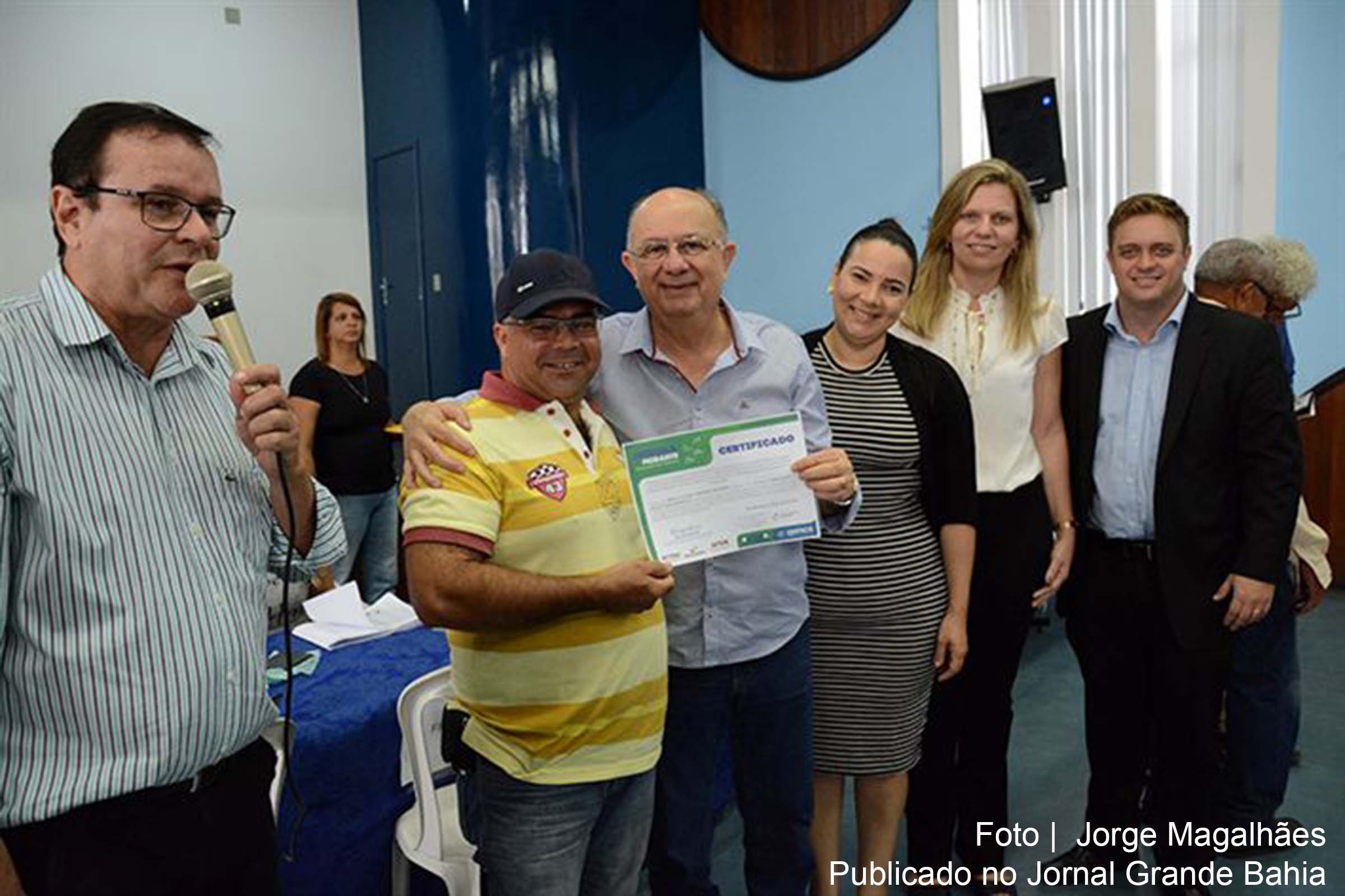 Prefeito José Ronaldo de Carvalho participa de assinatura do Termo de Permissão do Centro Comercial da Estação Nova.