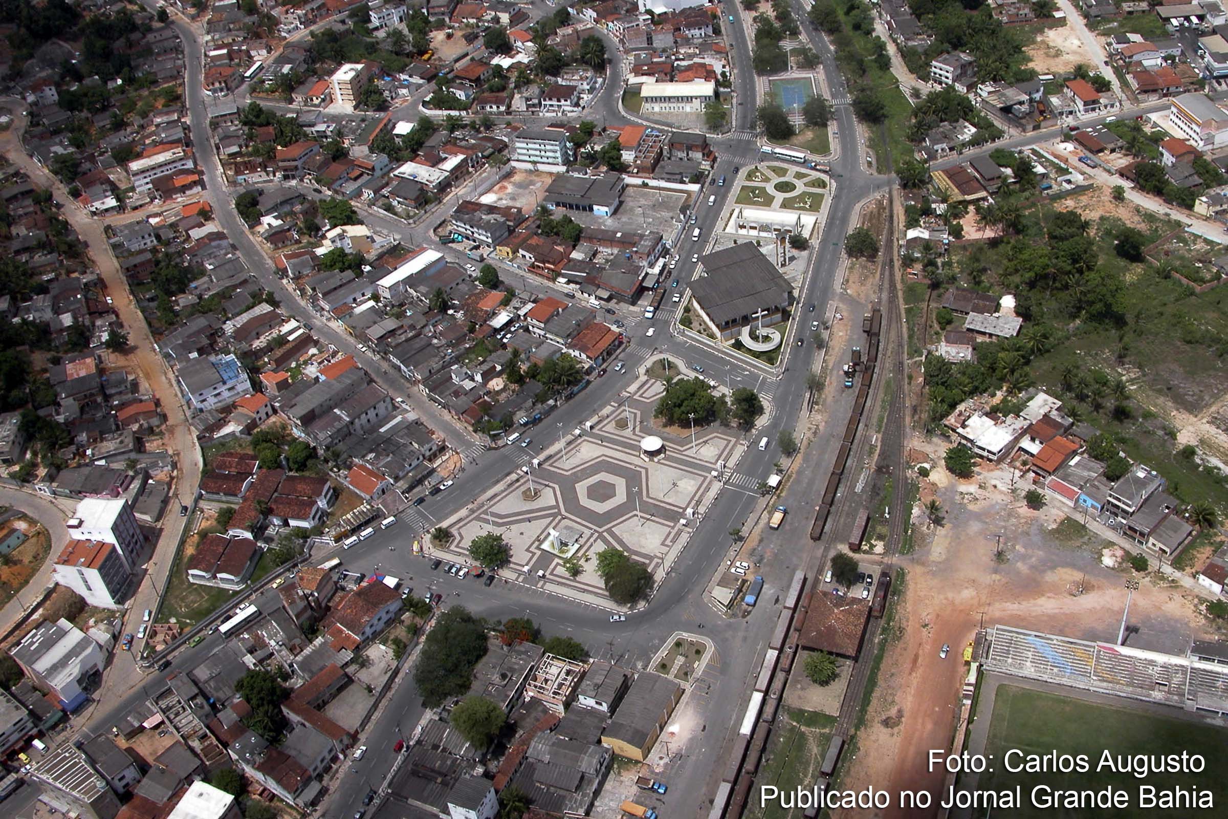 Vista aérea de Simões Filho.
