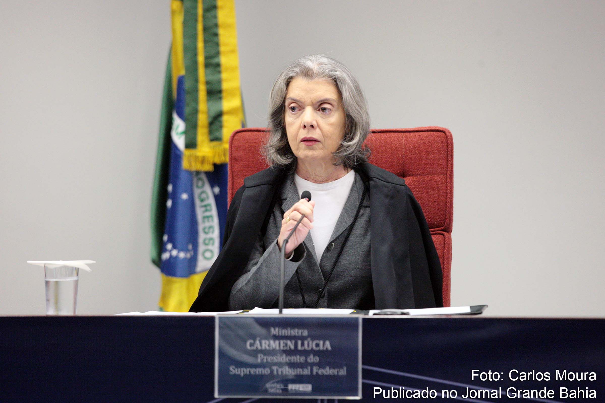 Cármen Lúcia Antunes Rocha, presidente do STF.