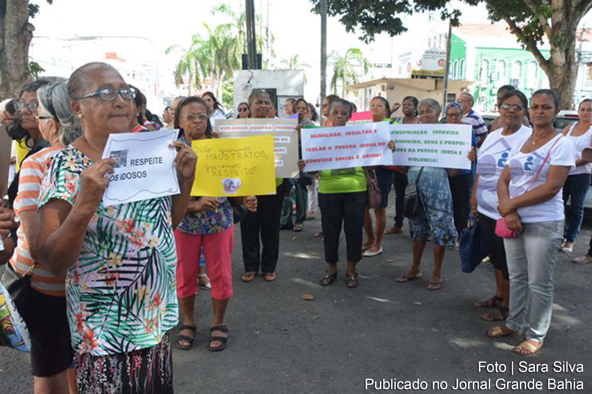 Dia de conscientização contra violência à pessoa idosa.