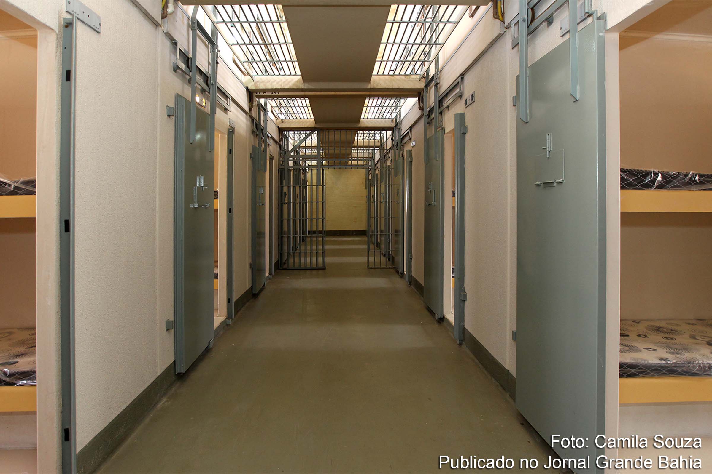 Sistema penitenciário da Bahia recebe recursos financeiros.