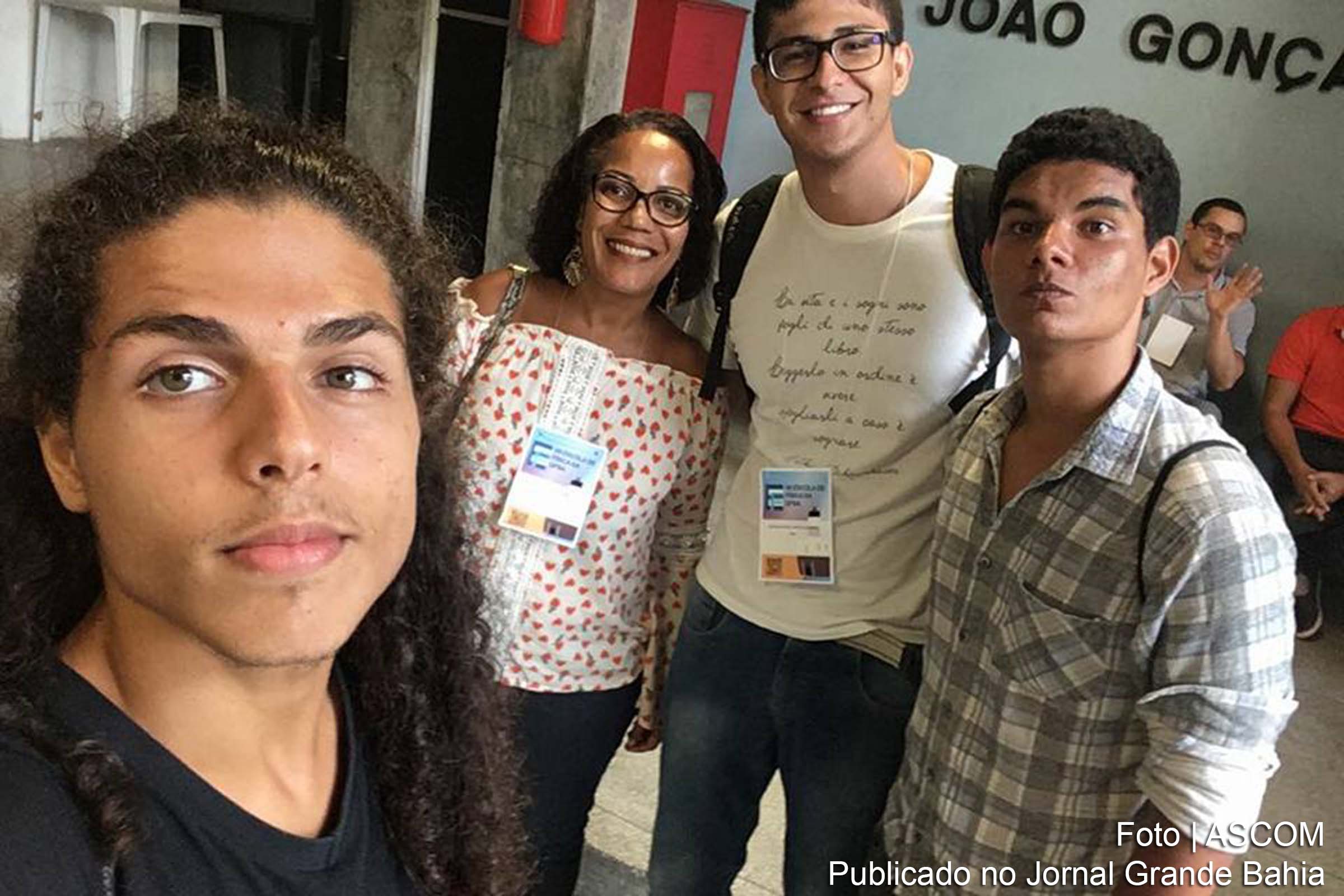 Estudantes da rede estadual apresentam projetos de iniciação científica na SBPC em Belo Horizonte.