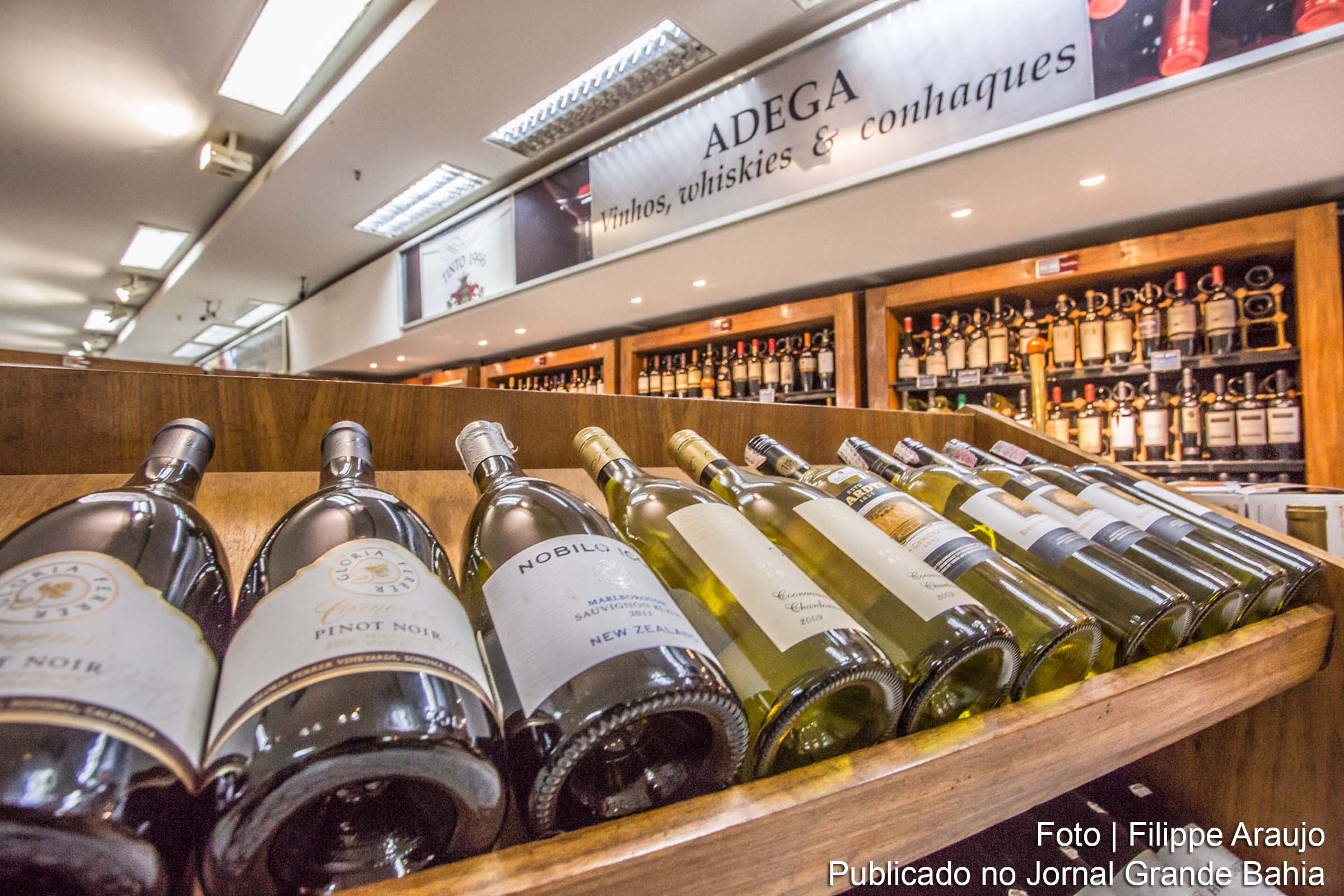 Festival de Vinhos Perini ocorre na loja Pituba, em Salvador.