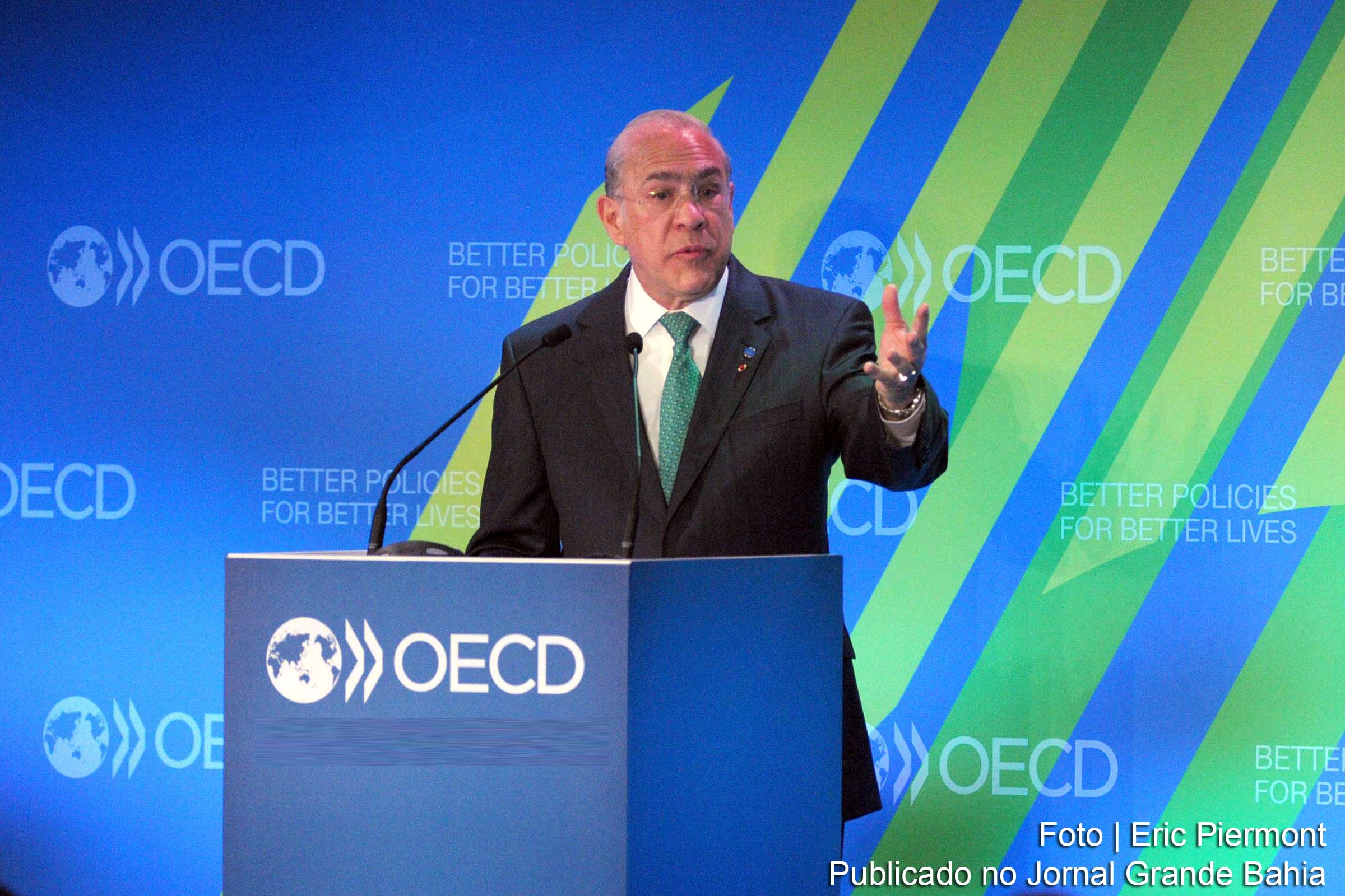 Jose Angel Gurría, secretário-geral da Organização para a Cooperação e Desenvolvimento Econômico (OCDE).