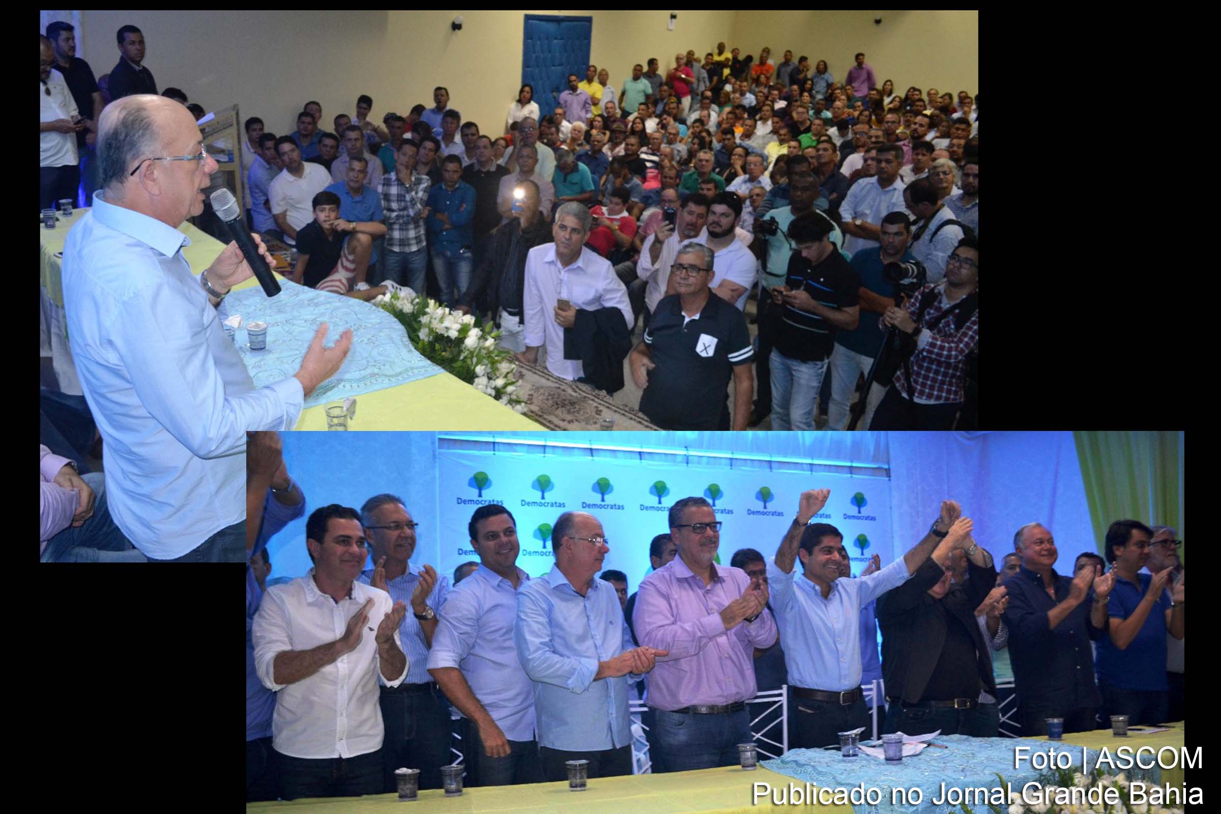 Prefeitos José Ronaldo e ACM Neto lançam pré-candidatura à cargos majoritários.