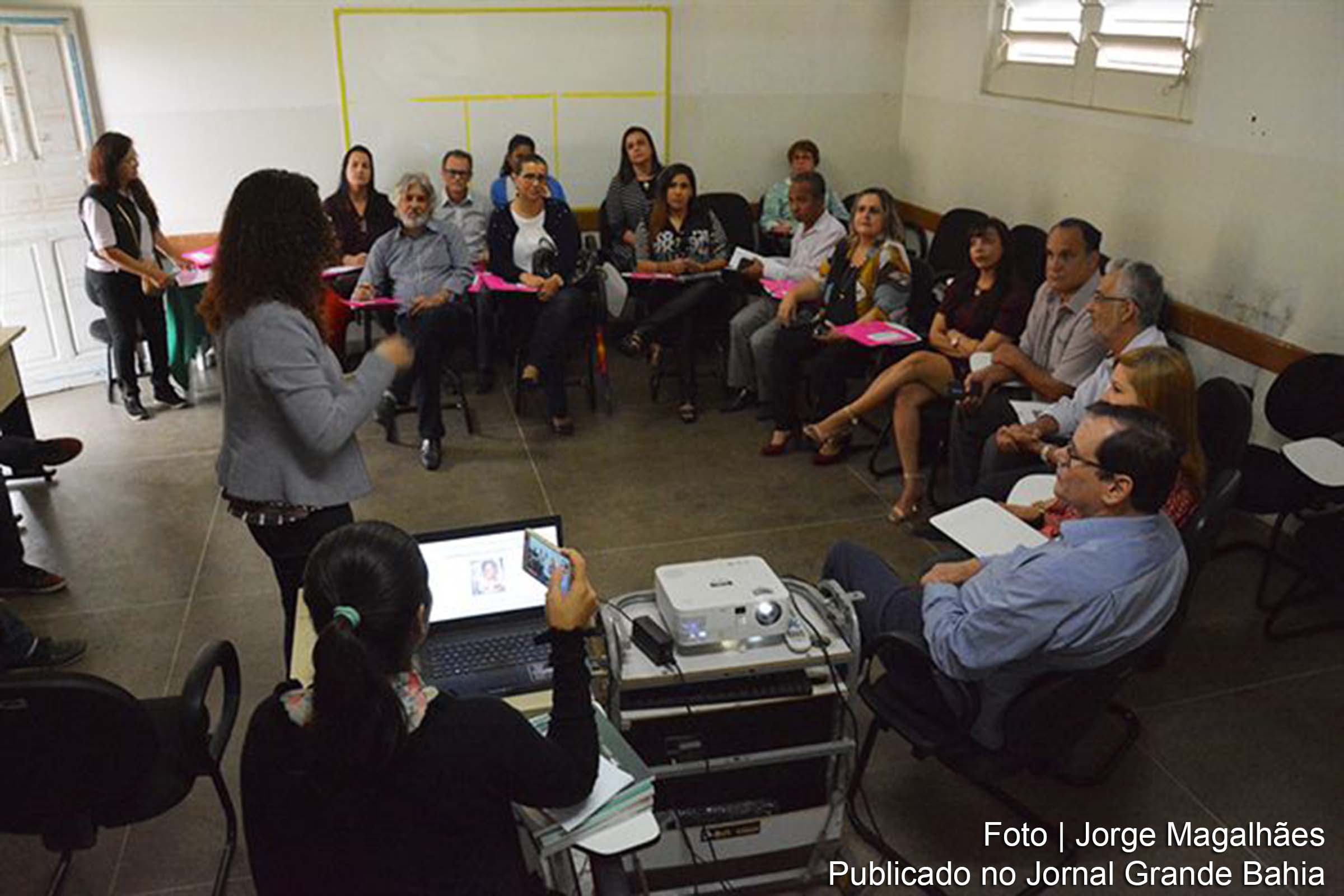 Primeira reunião da Câmara Intersetorial de Segurança Alimentar e Nutricional de Feira de Santana.