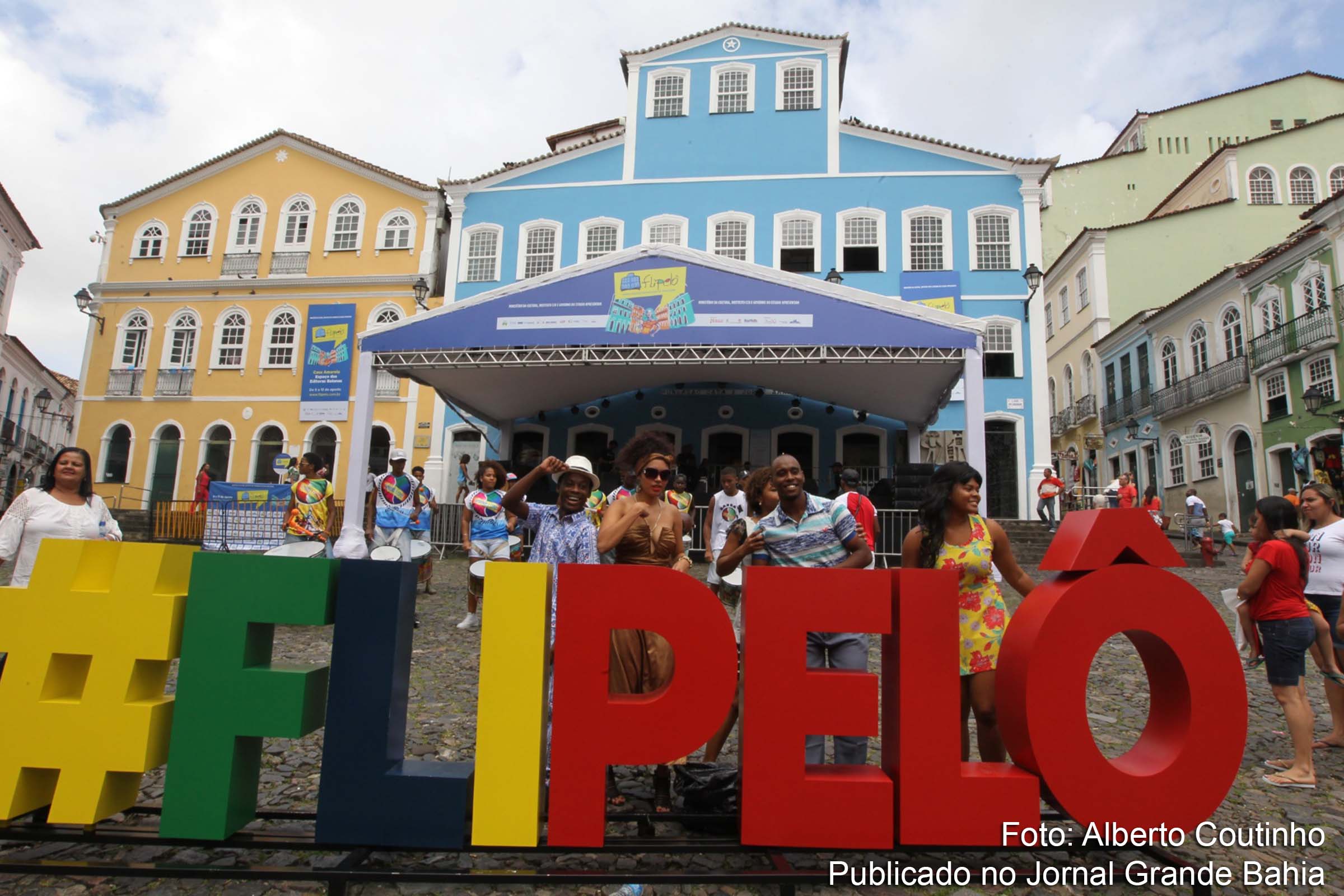 Edição 2017 da Festa Literária Internacional do Pelourinho (Flipelô) atraiu significativo publico.