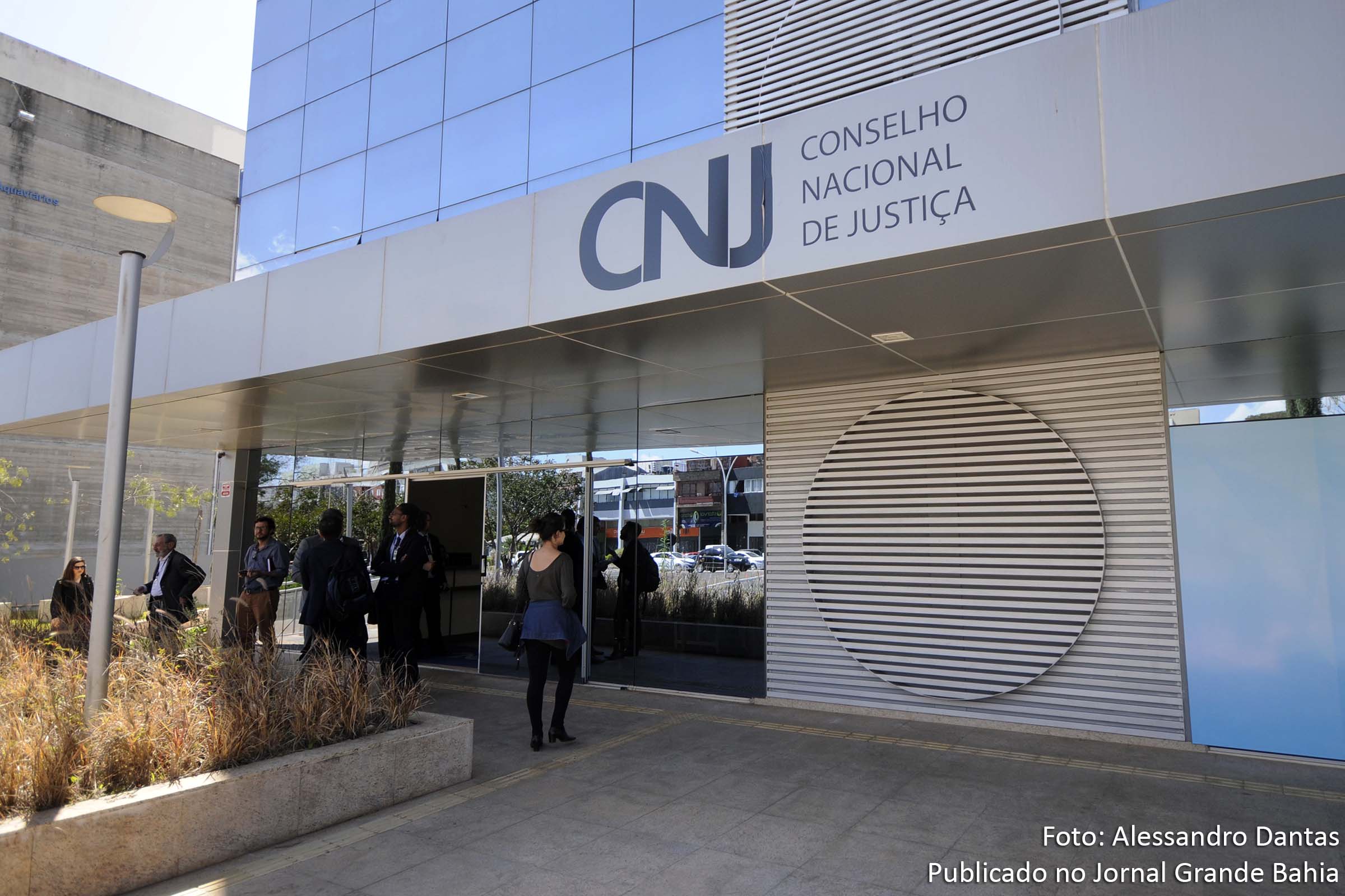 Fachada da sede do Conselho Nacional de Justiça (CNJ).
