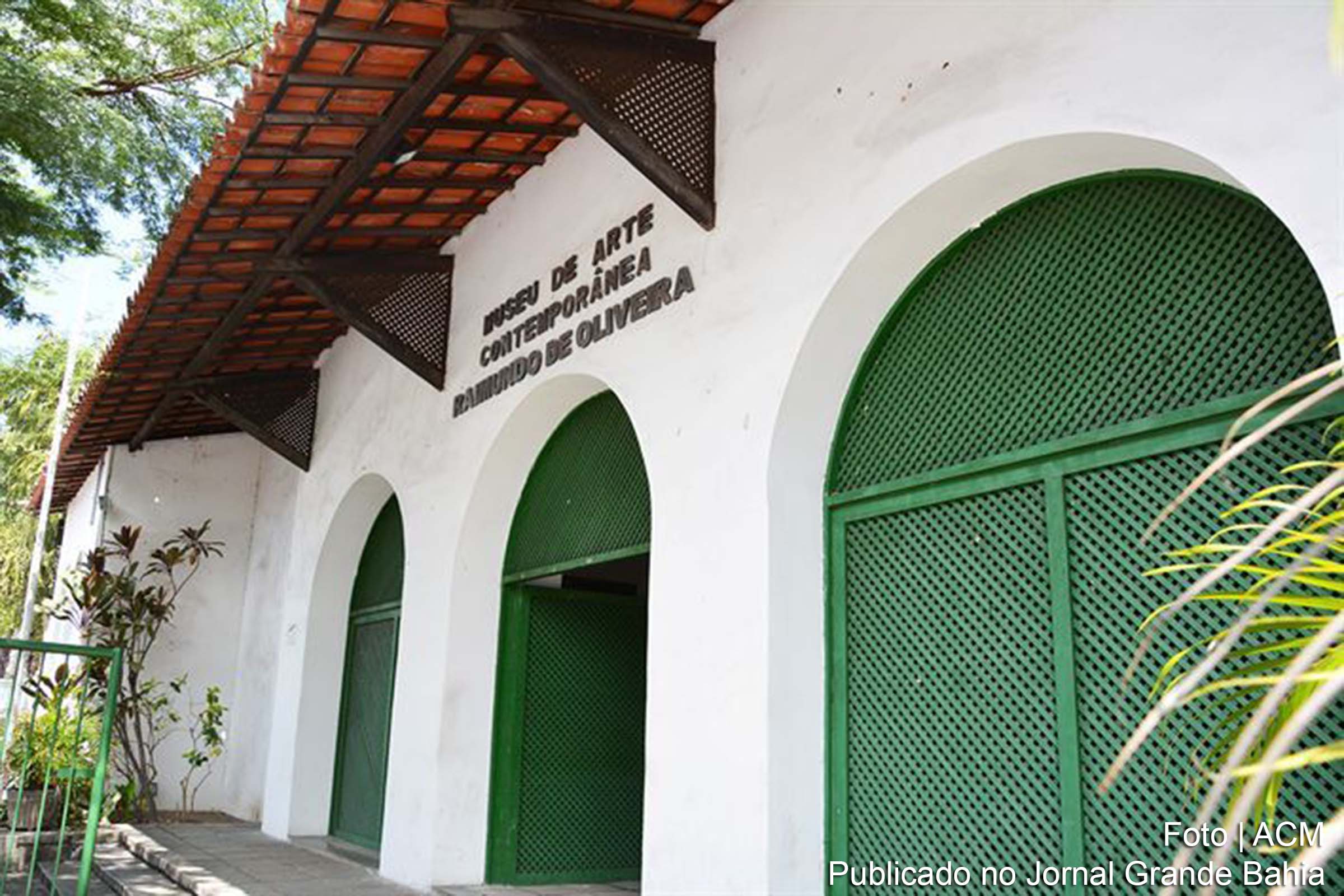Fachada do Museu de Arte Contemporânea Raimundo Oliveira (MAC Feira de Santana).