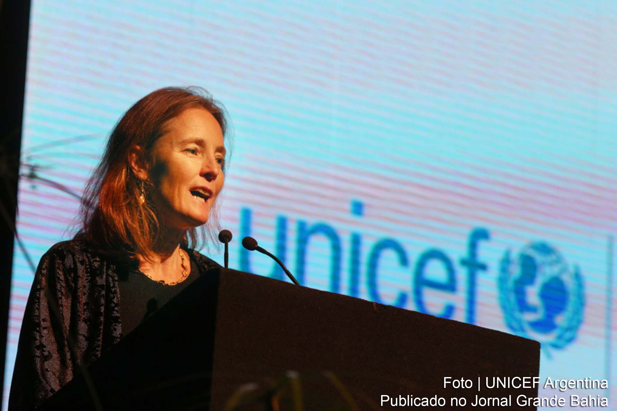 Florence Bauer, nova representante do UNICEF no Brasil.