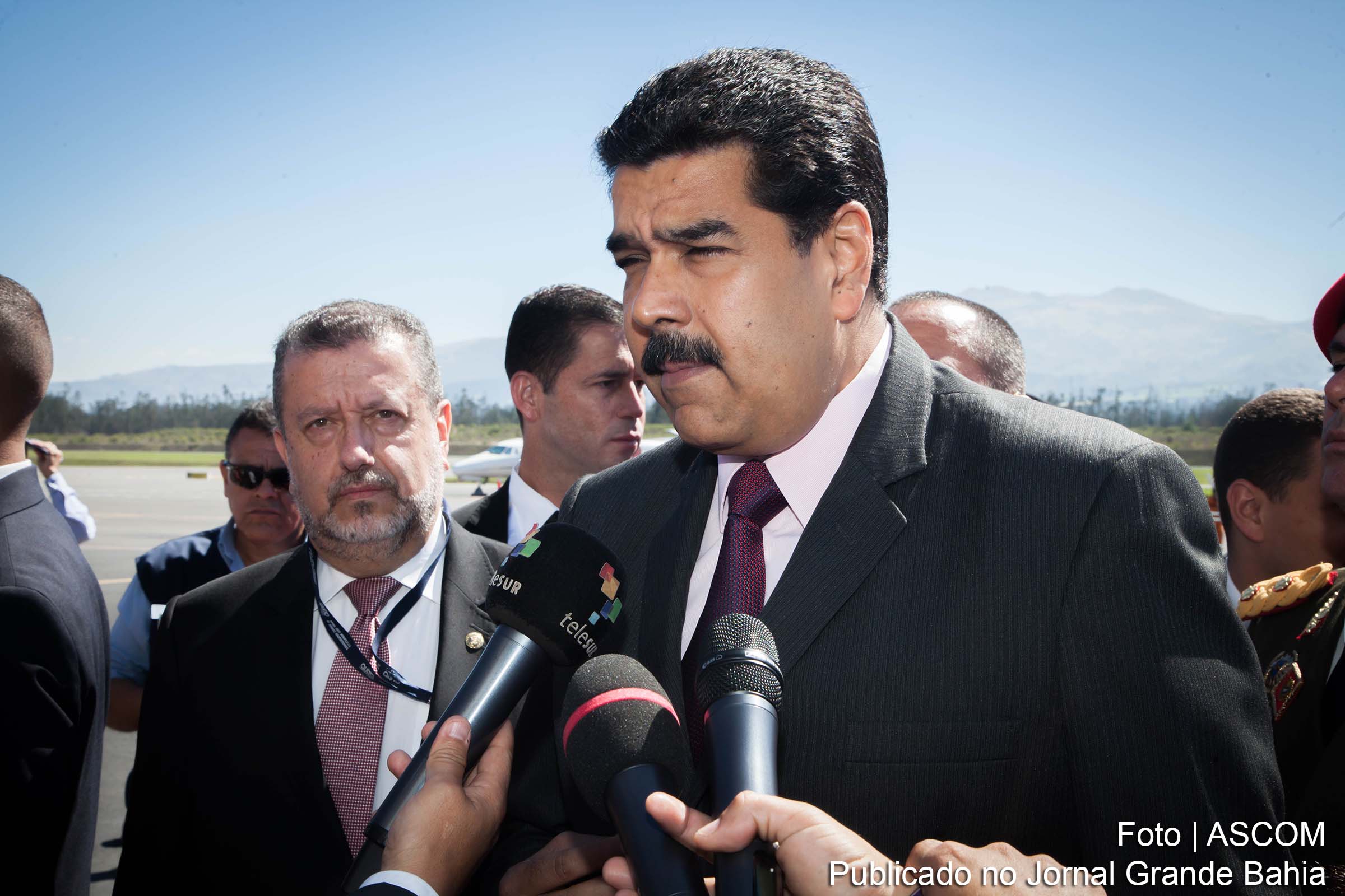 Nicolás Maduro Moros, presidente da República Bolivariana da Venezuela.