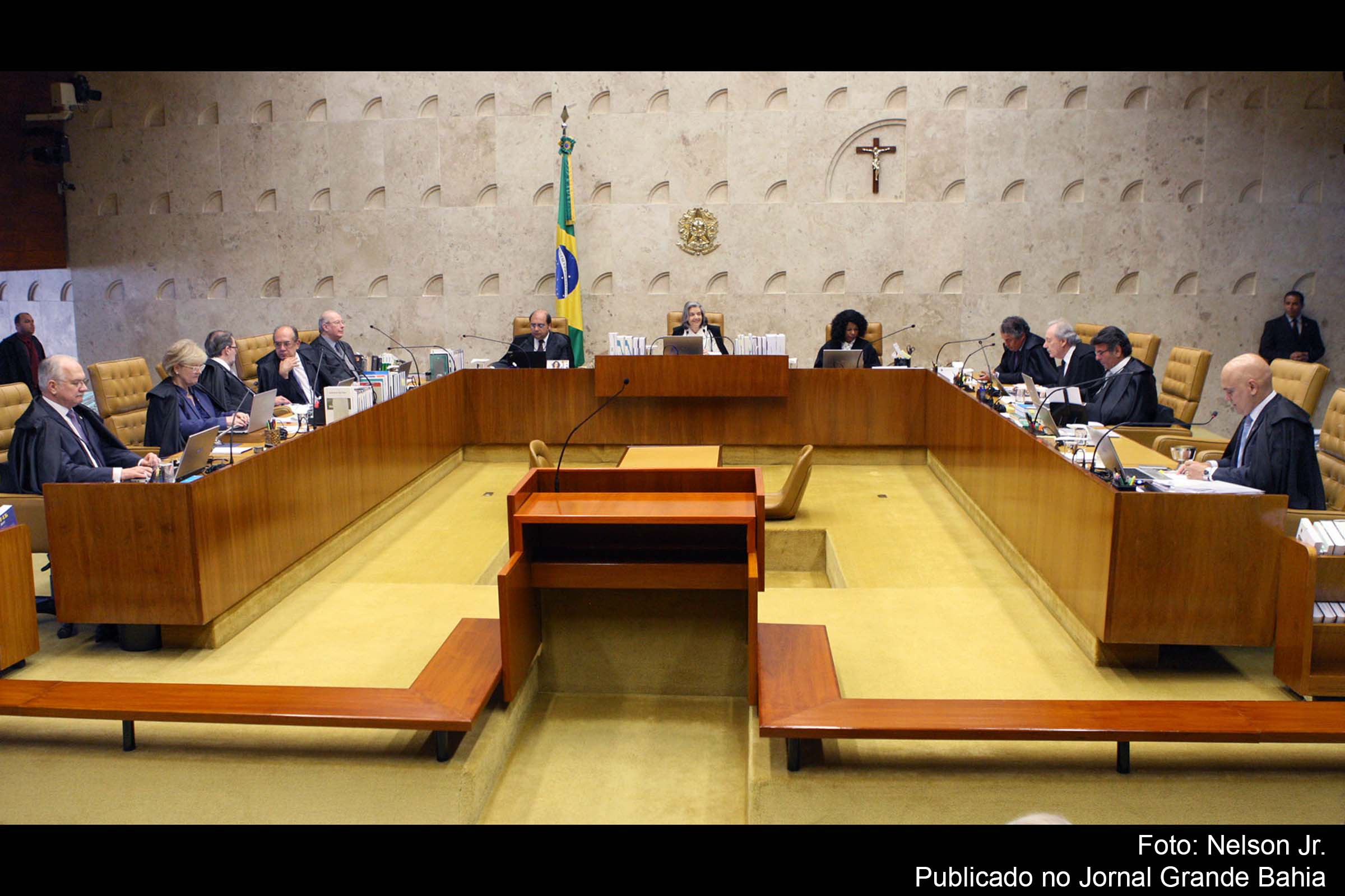Sessão plenária do STF.