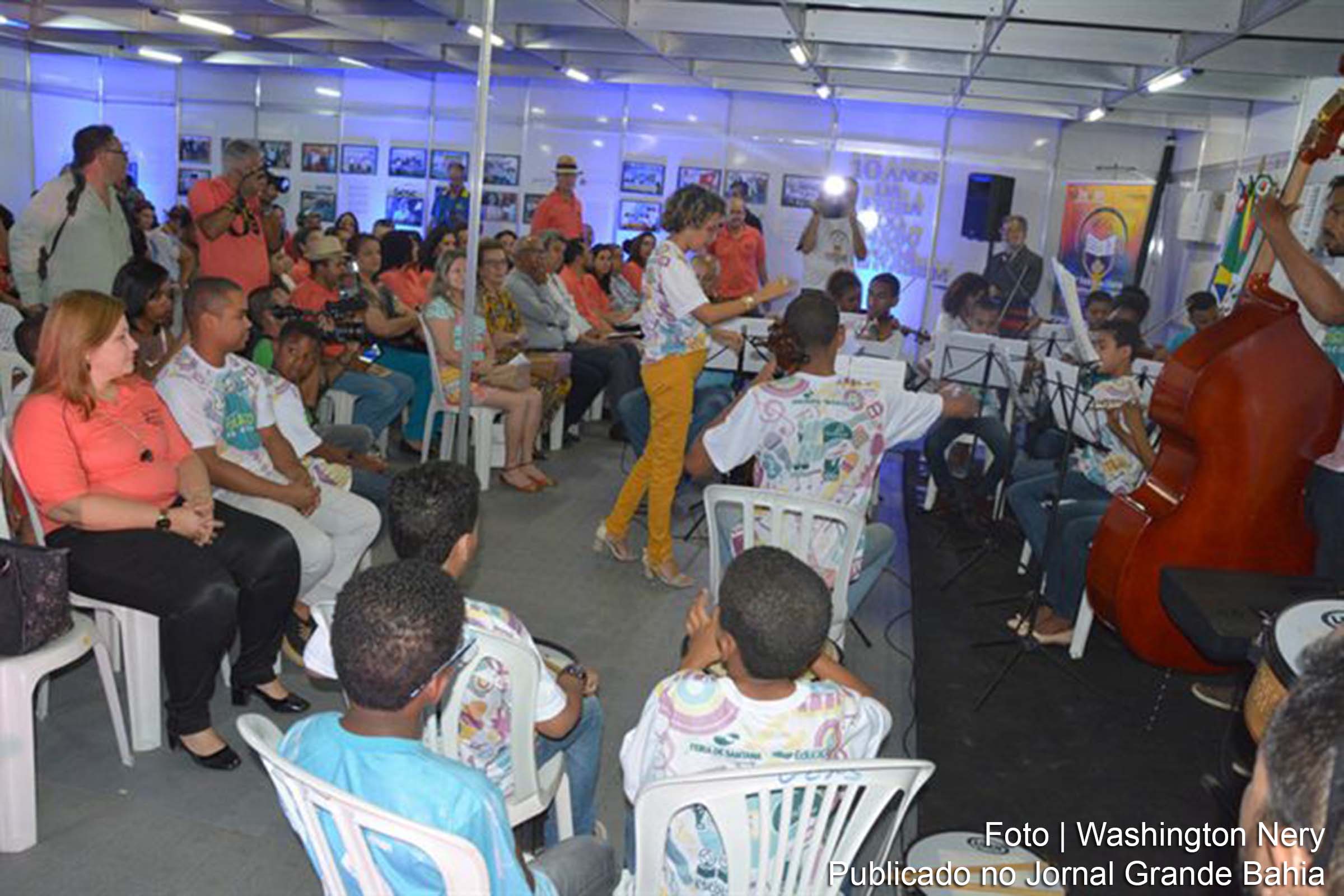 Abertura da 10ª Feira do Livro de Feira de Santana.