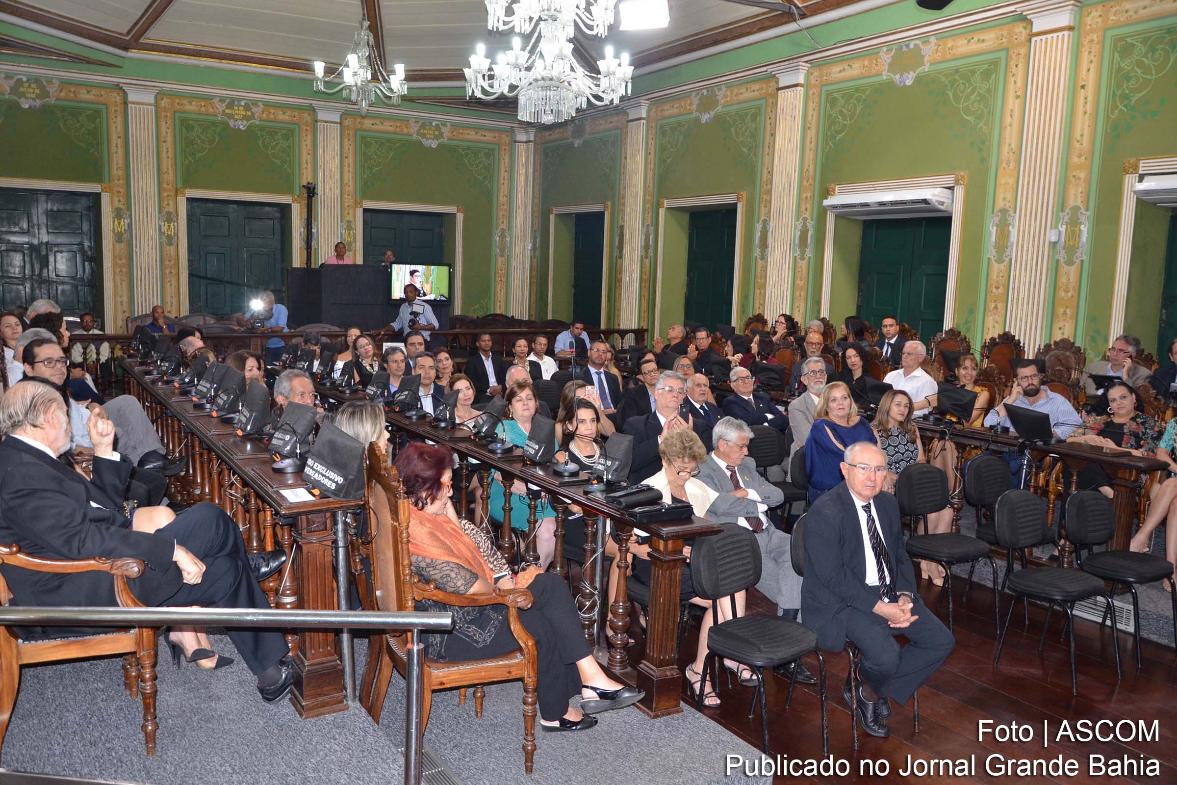 Câmara Municipal de Salvador realiza sessão especial em homenagem aos 70 anos da ABO.