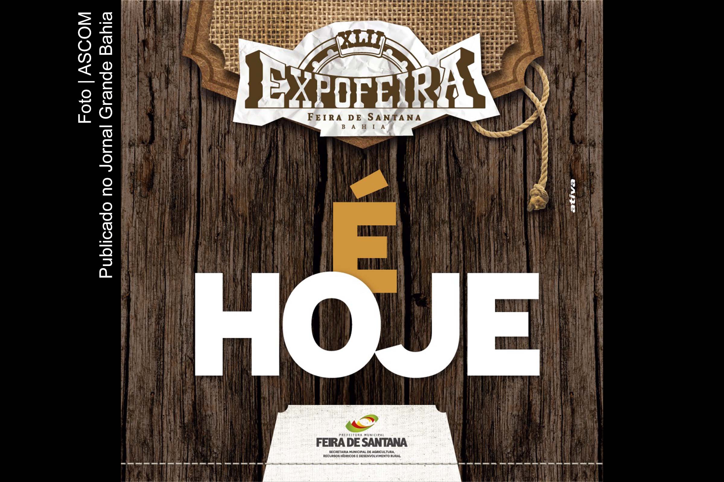 Cartaz da edição 2017 da EXPOFEIRA.