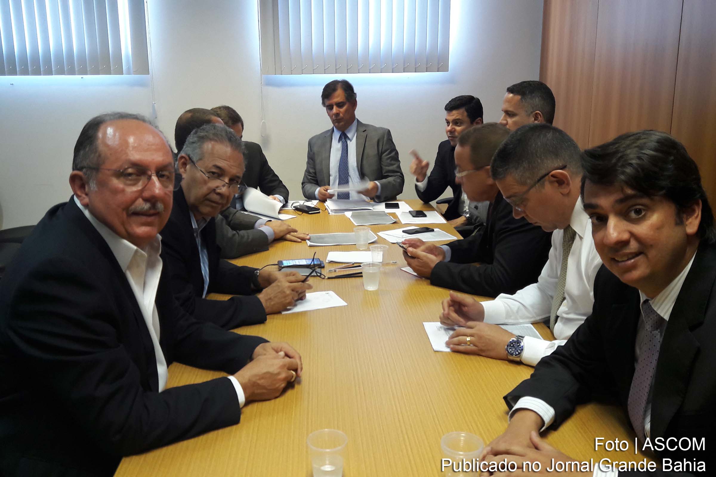 Deputados da bancada da oposição na ALBA.