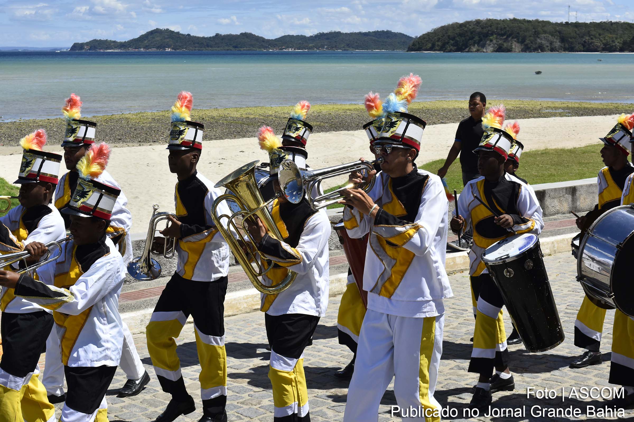 Fanfarra o Colégio João Batista Caribé.