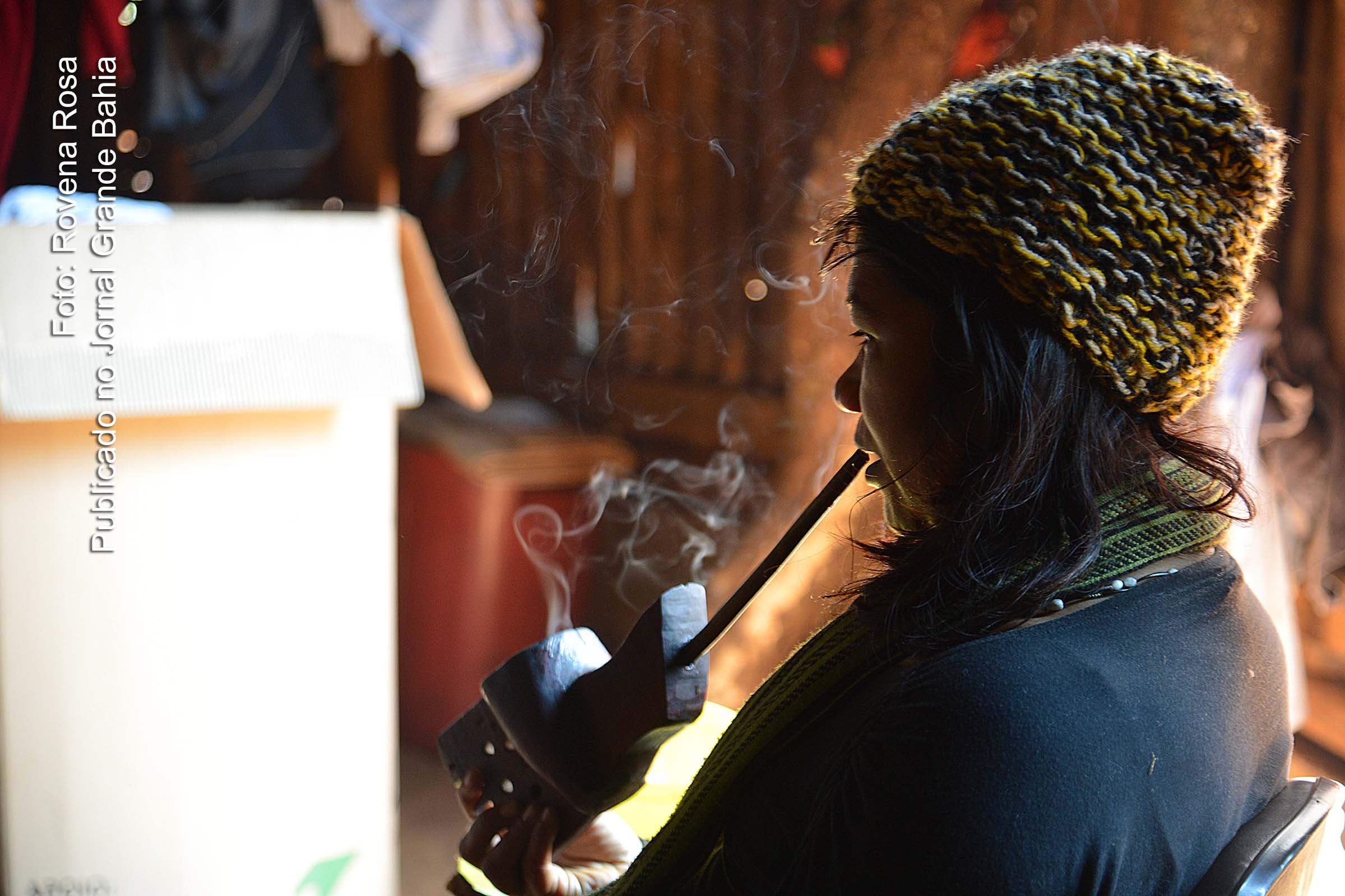 Ocupação tradicional do povo indígena Guarani-Mbya, no Jaraguá, região oeste de São Paulo.
