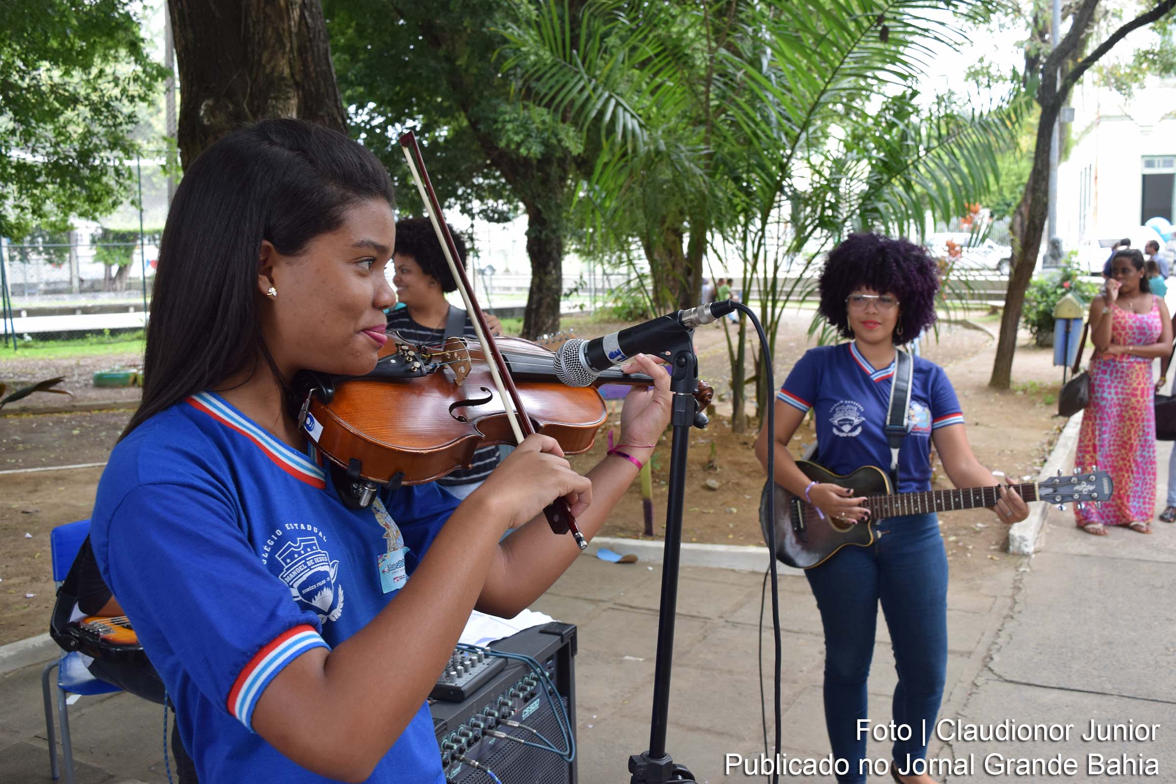 Estrutura da Virada Educacional em Feira de Santana é conclusa.