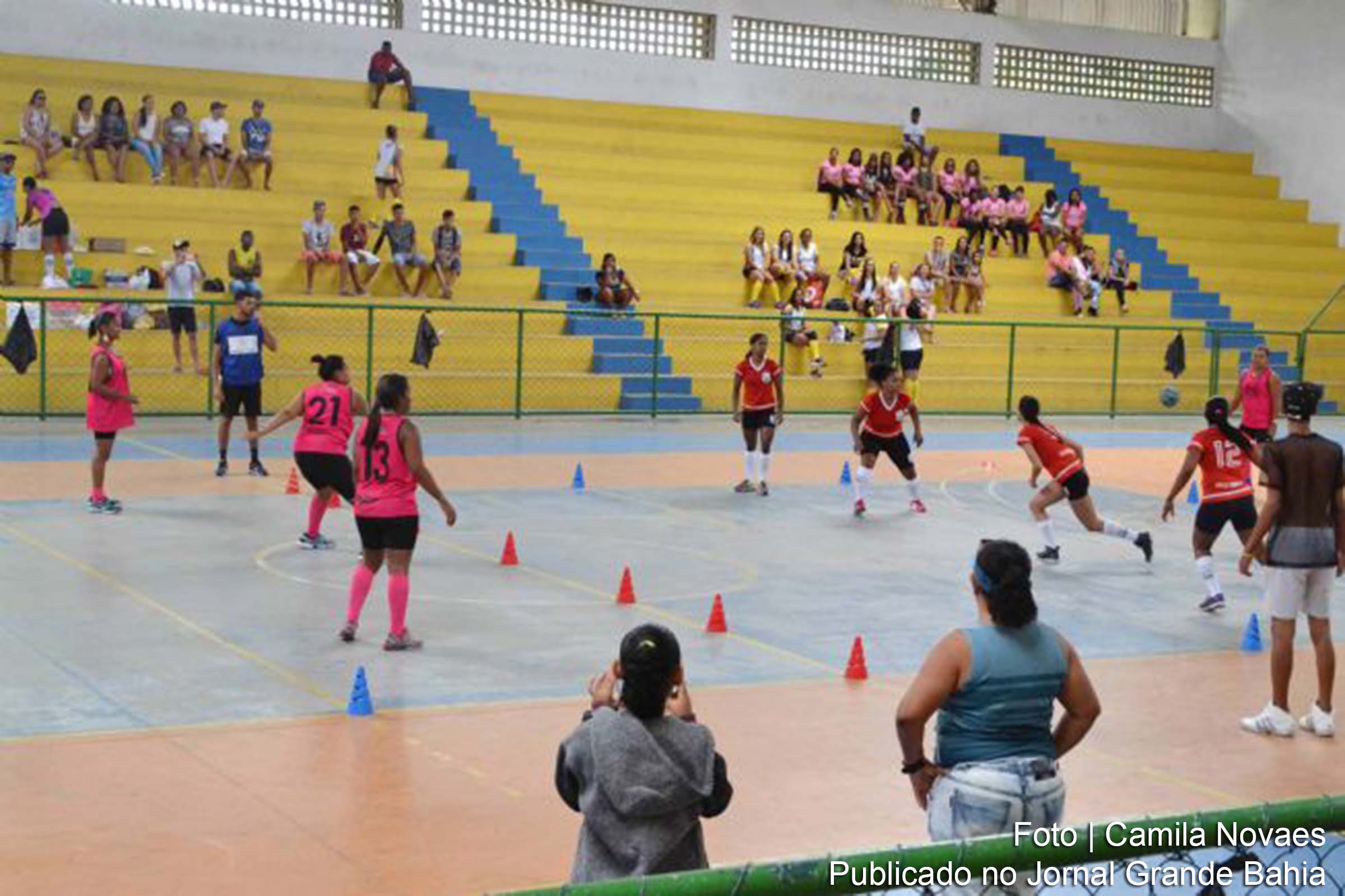 Abertura do Iº Torneio Rosa and Azul de Baleado em Feira de Santana.