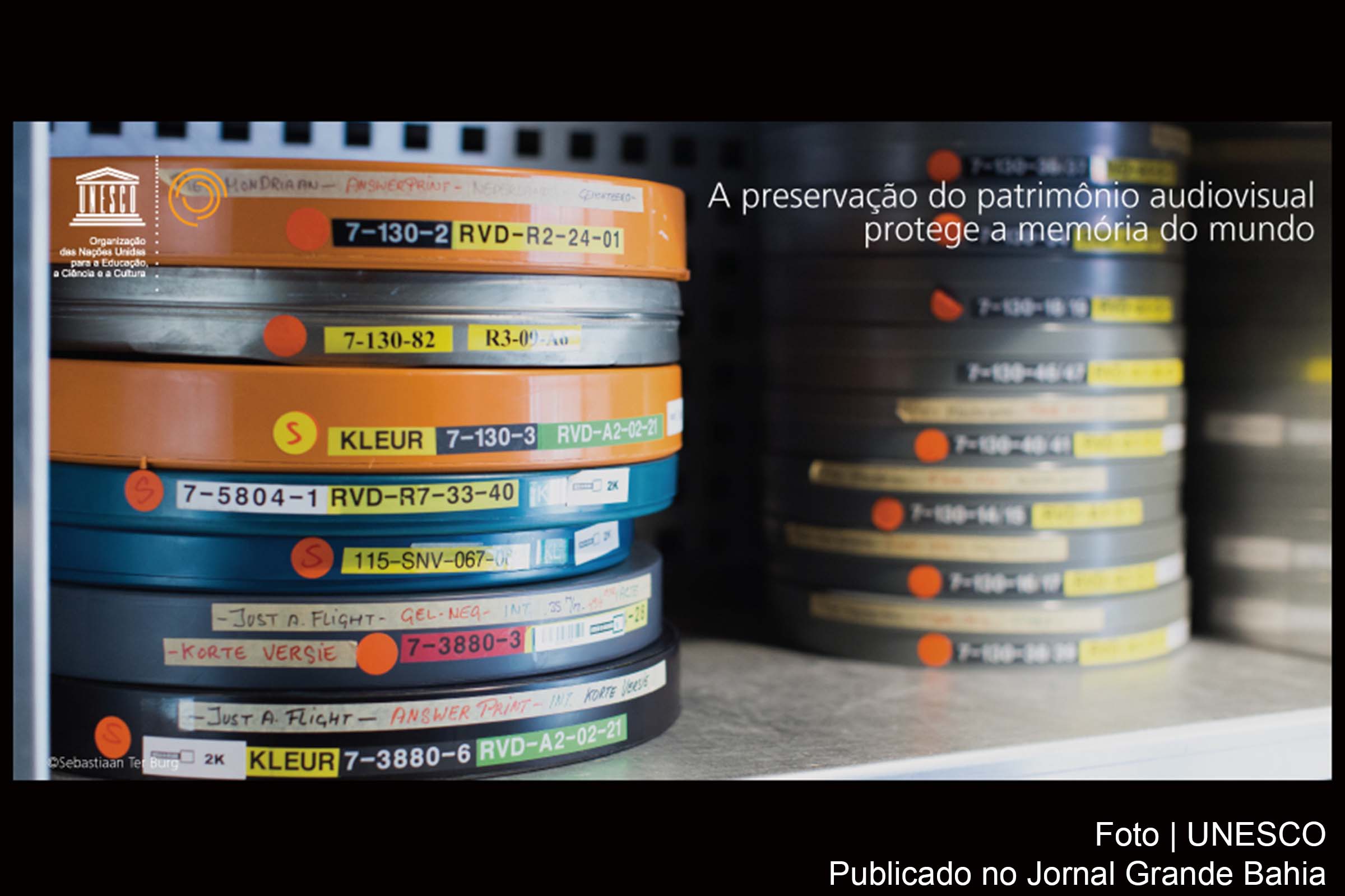Arquivamento de materiais audiovisuais é tema de nova publicação em português da UNESCO.