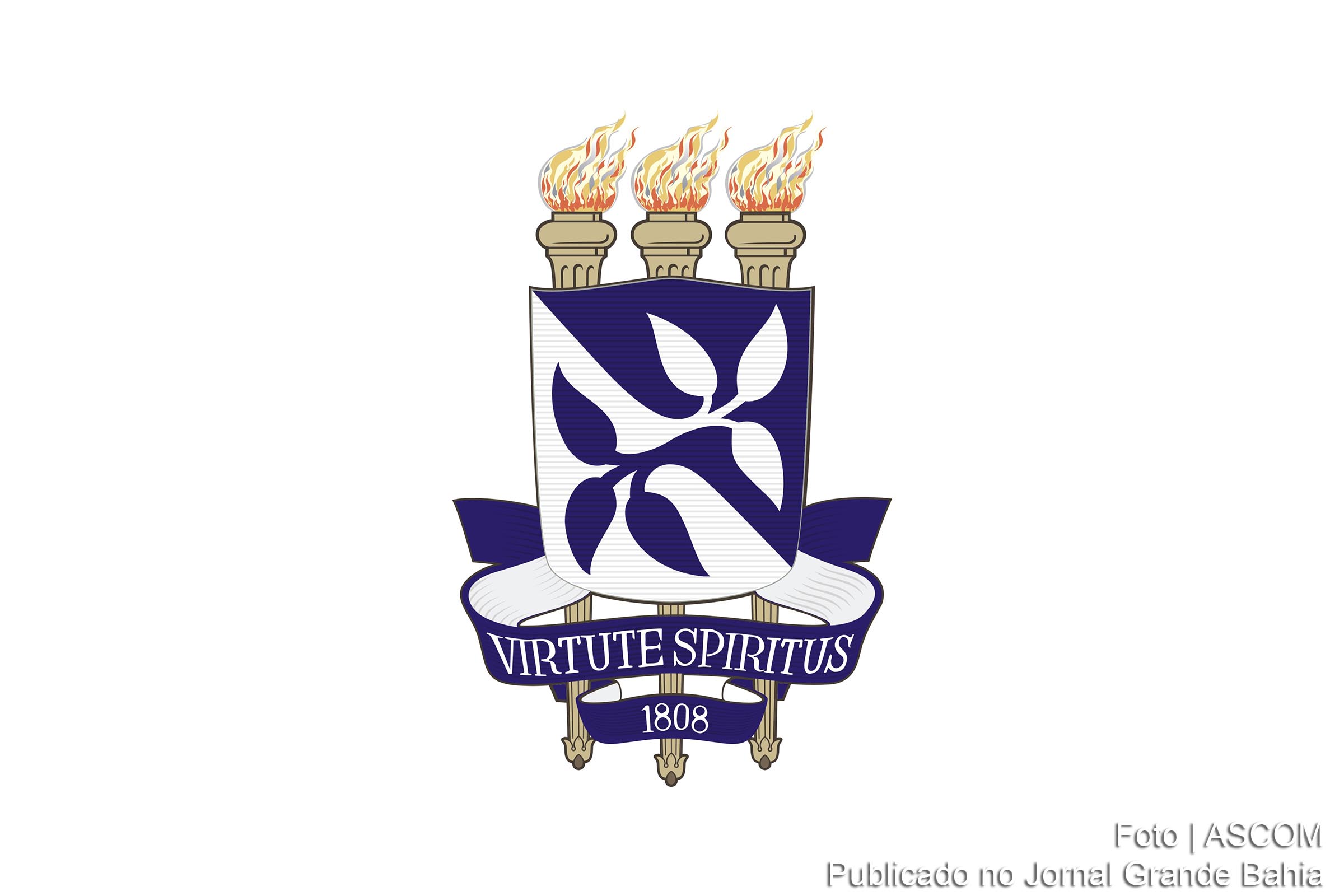 Brasão da Universidade Federal da Bahia (UFBA).