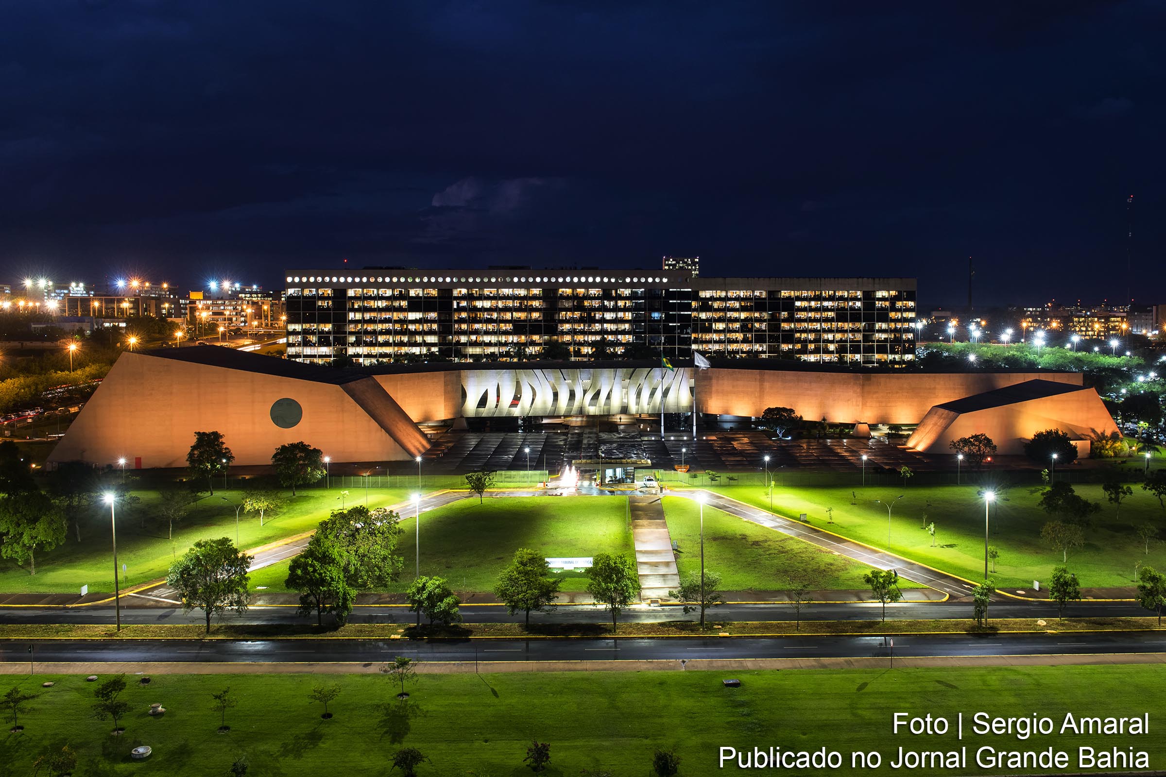 Fachada do Superior Tribunal de Justiça (STJ).