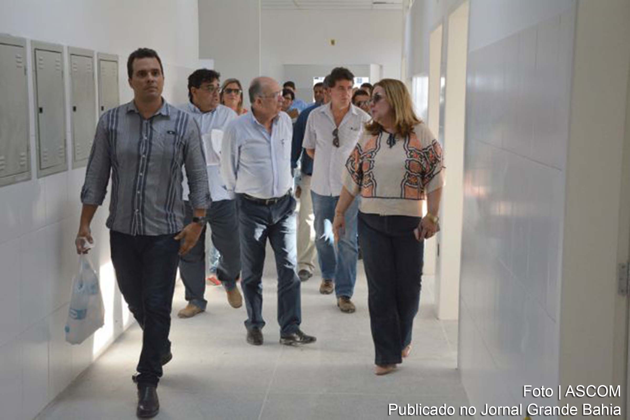 Prefeito José Ronaldo visita dependências da Unidade de Pronto Atendimento (UPA) da Queimadinha, em Feira de Santana.