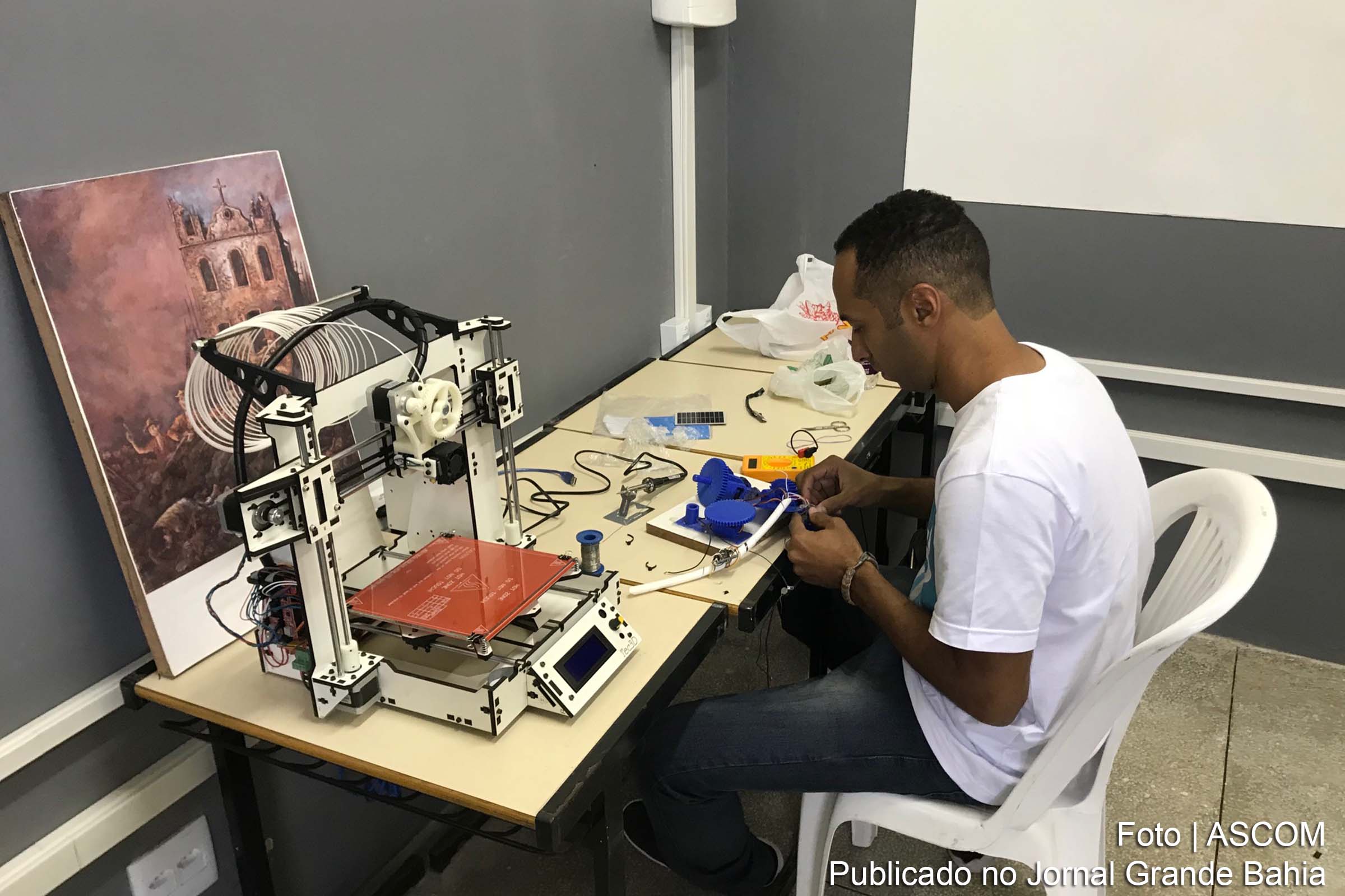 Laboratório de robótica é inaugurado em Canudos.