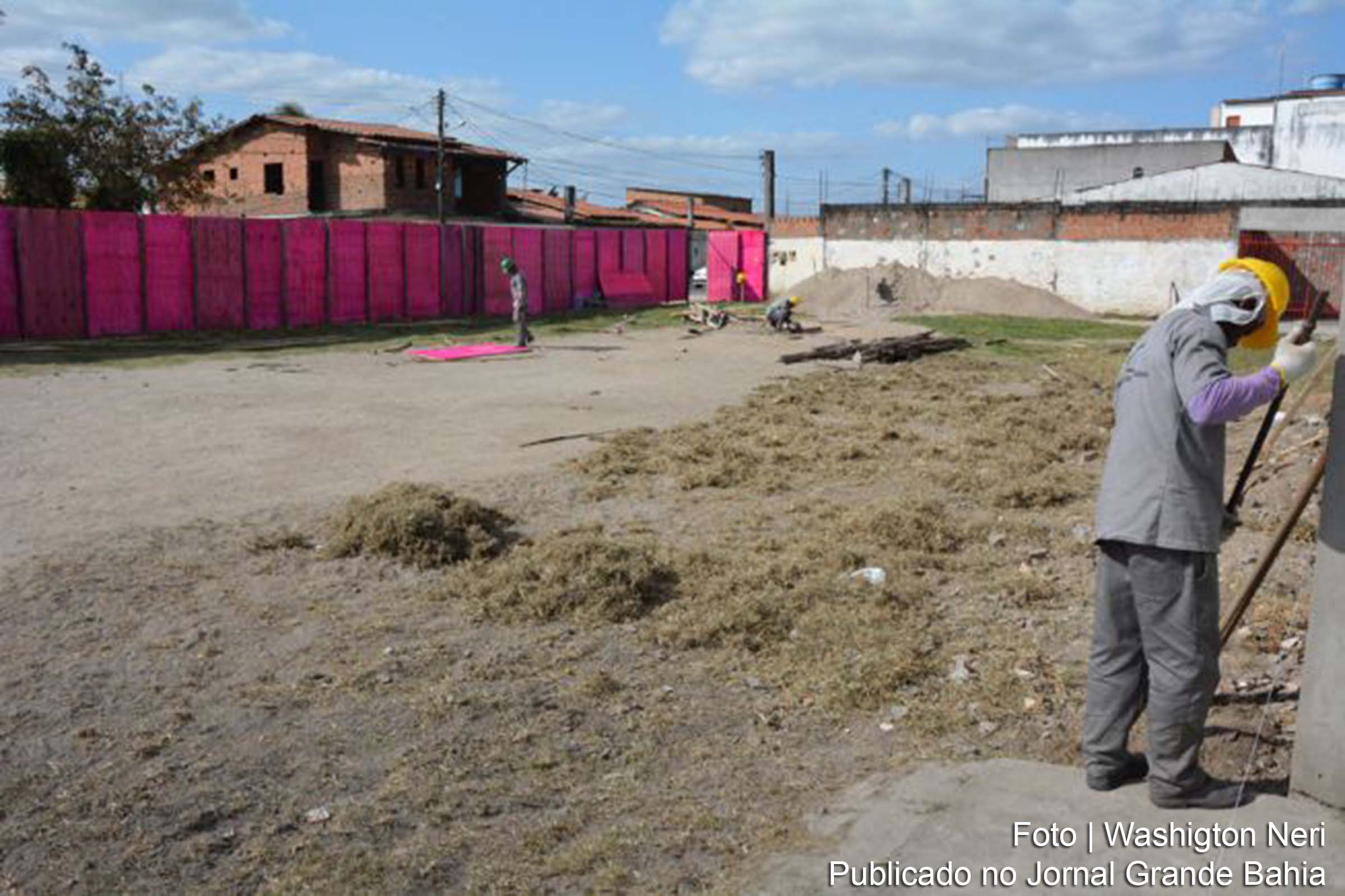 Obras do novo Centro Municipal de Diagnóstico por Imagem (CMDI).