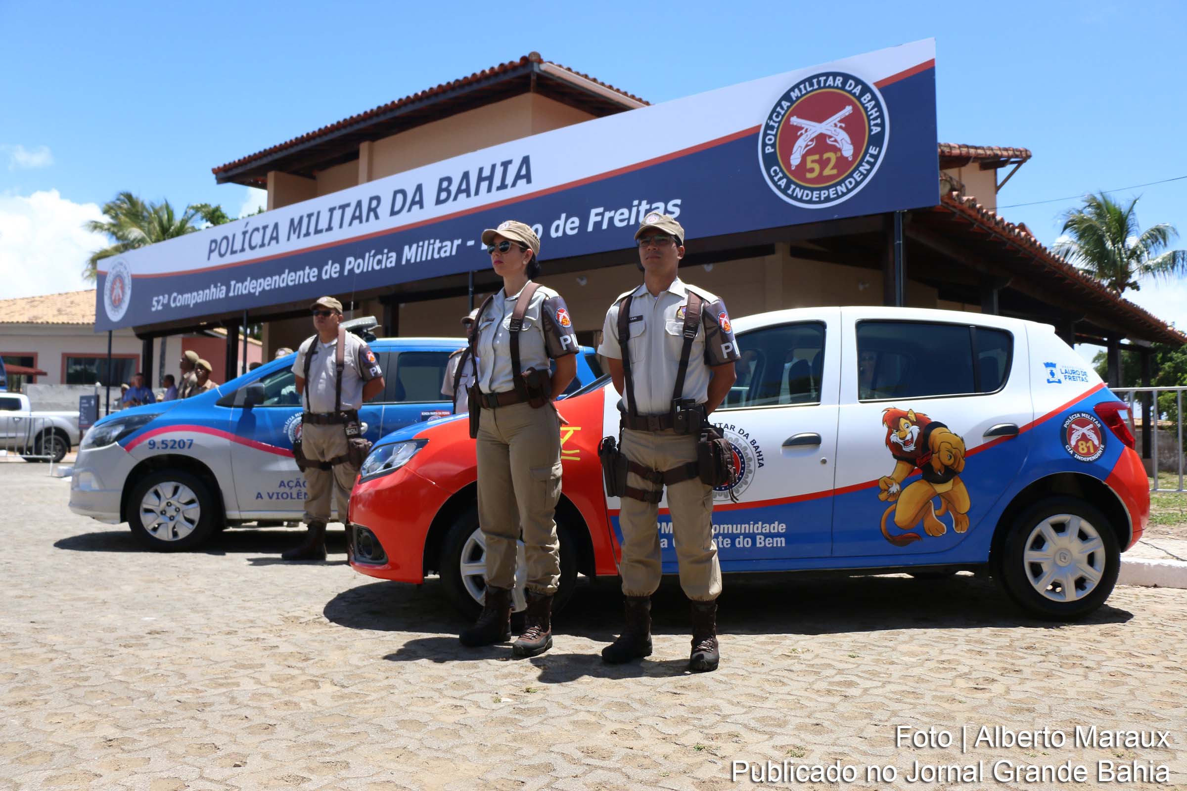 Sede da 52ª Companhia Independente da Polícia Militar.