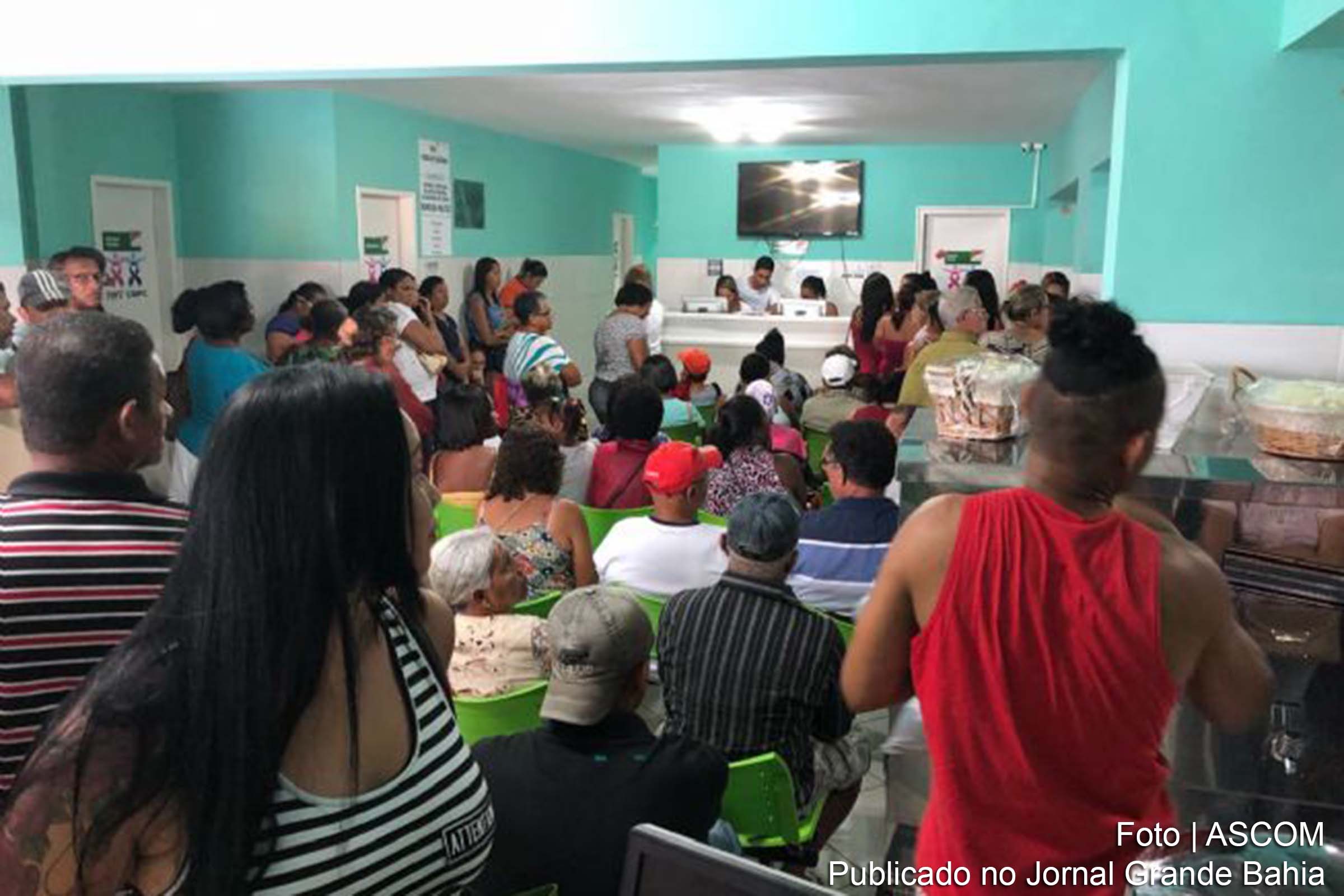 Atendimento no Centro Municipal de Prevenção ao Câncer Romilda Maltez (CMPC), em Feira de Santana.