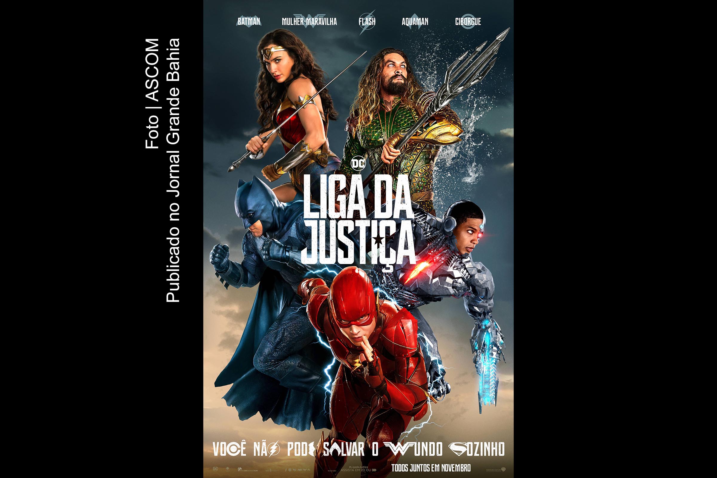 Com pré-estreia do filme ‘A Liga da Justiça’, América Outlet e Cinesercla antecipam inauguração do complexo em Feira de Santana.