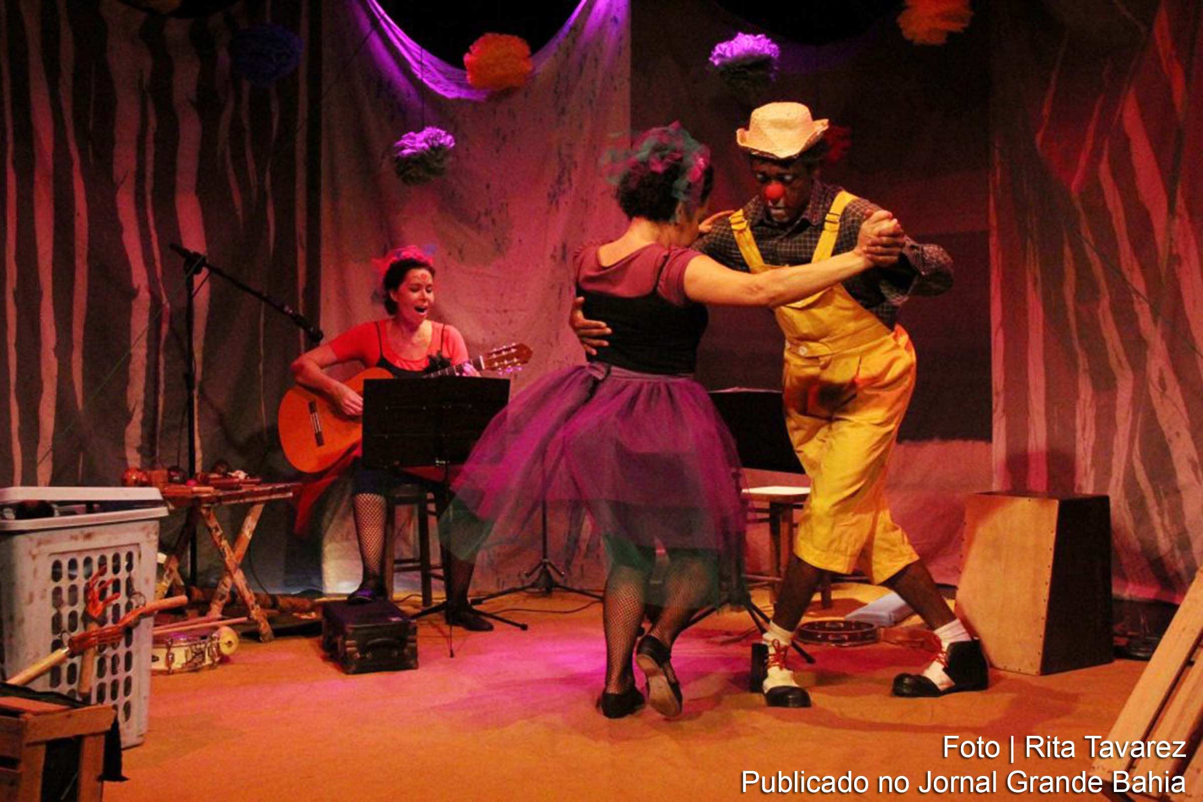 Cena do espetáculo 'O Jardineiro'.
