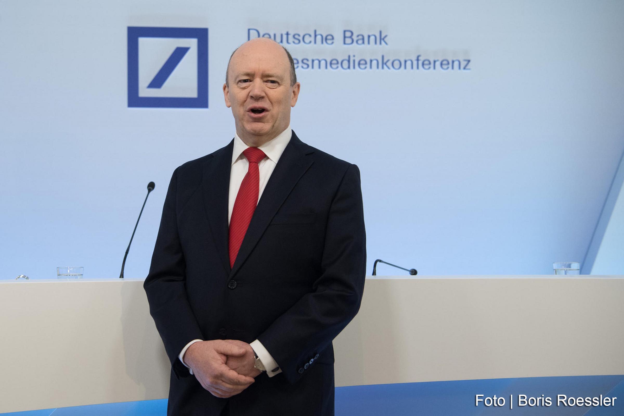John Cryan, diretor executivo do Deutsche Bank.