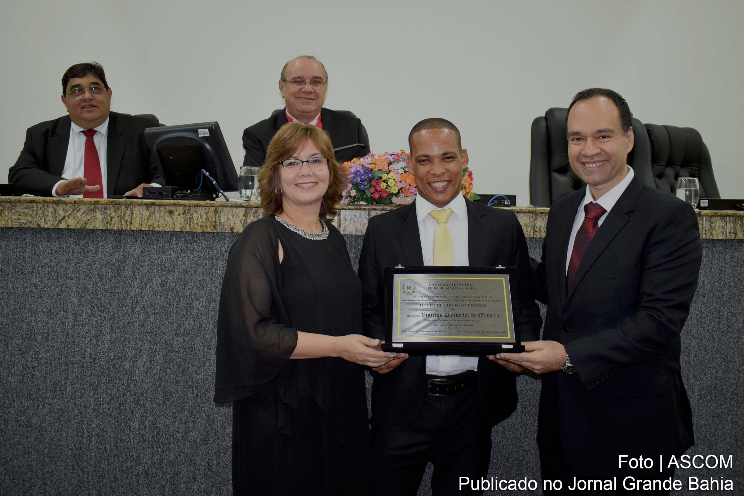 Empresário paulistano ganha o Título de Cidadão Feirense