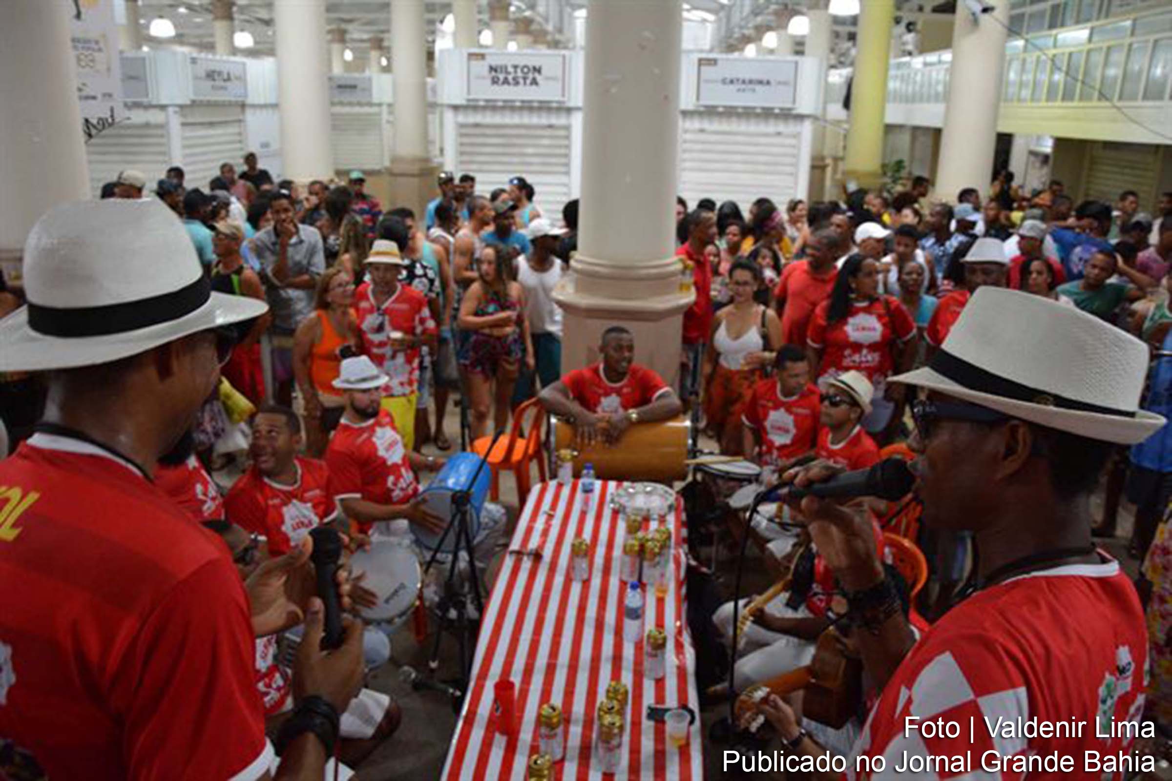 1º Festival de Samba de Feira de Santana, realizado no Mercado de Arte Popular (MAP).